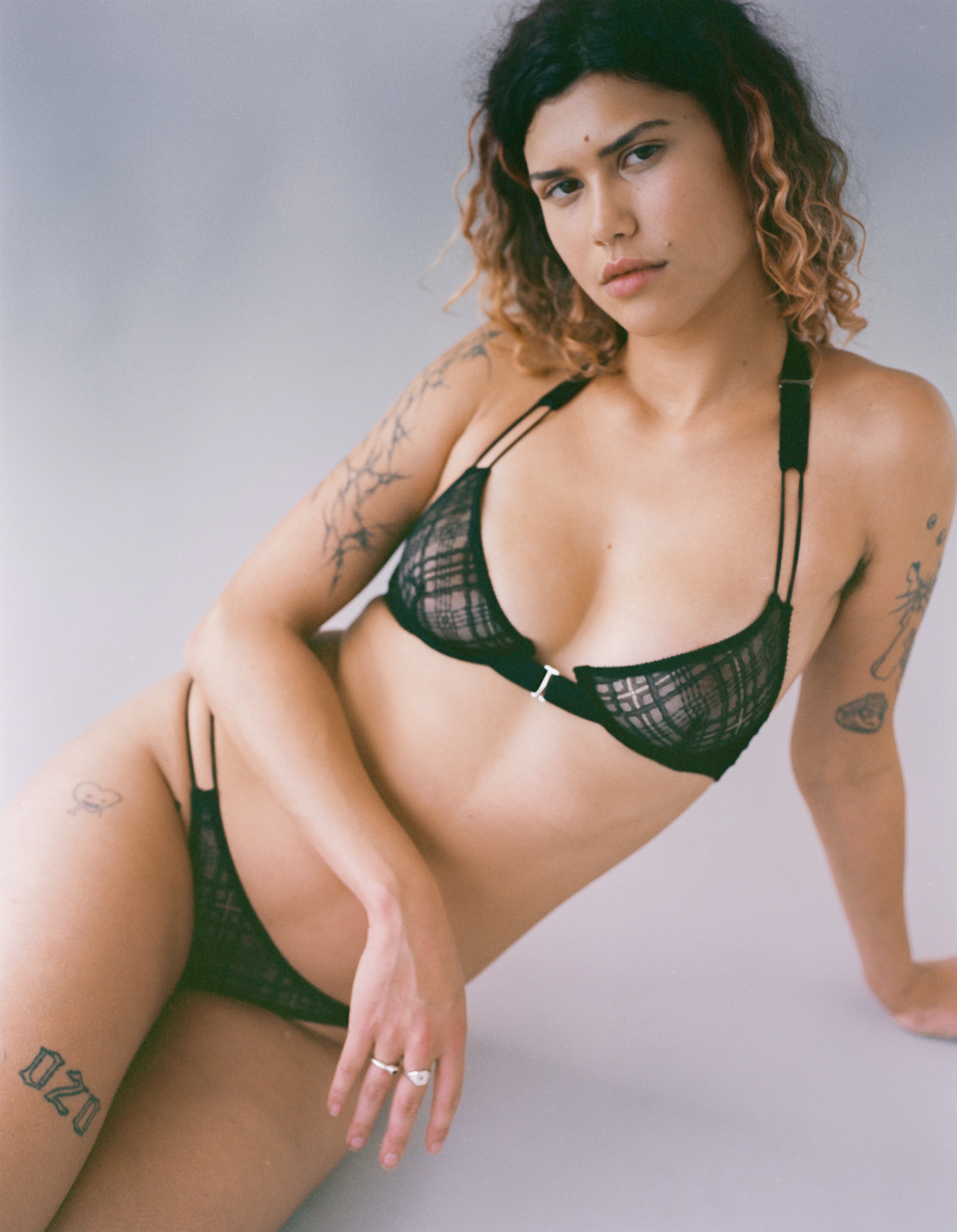 Celeste Underwire Bra Black - 2