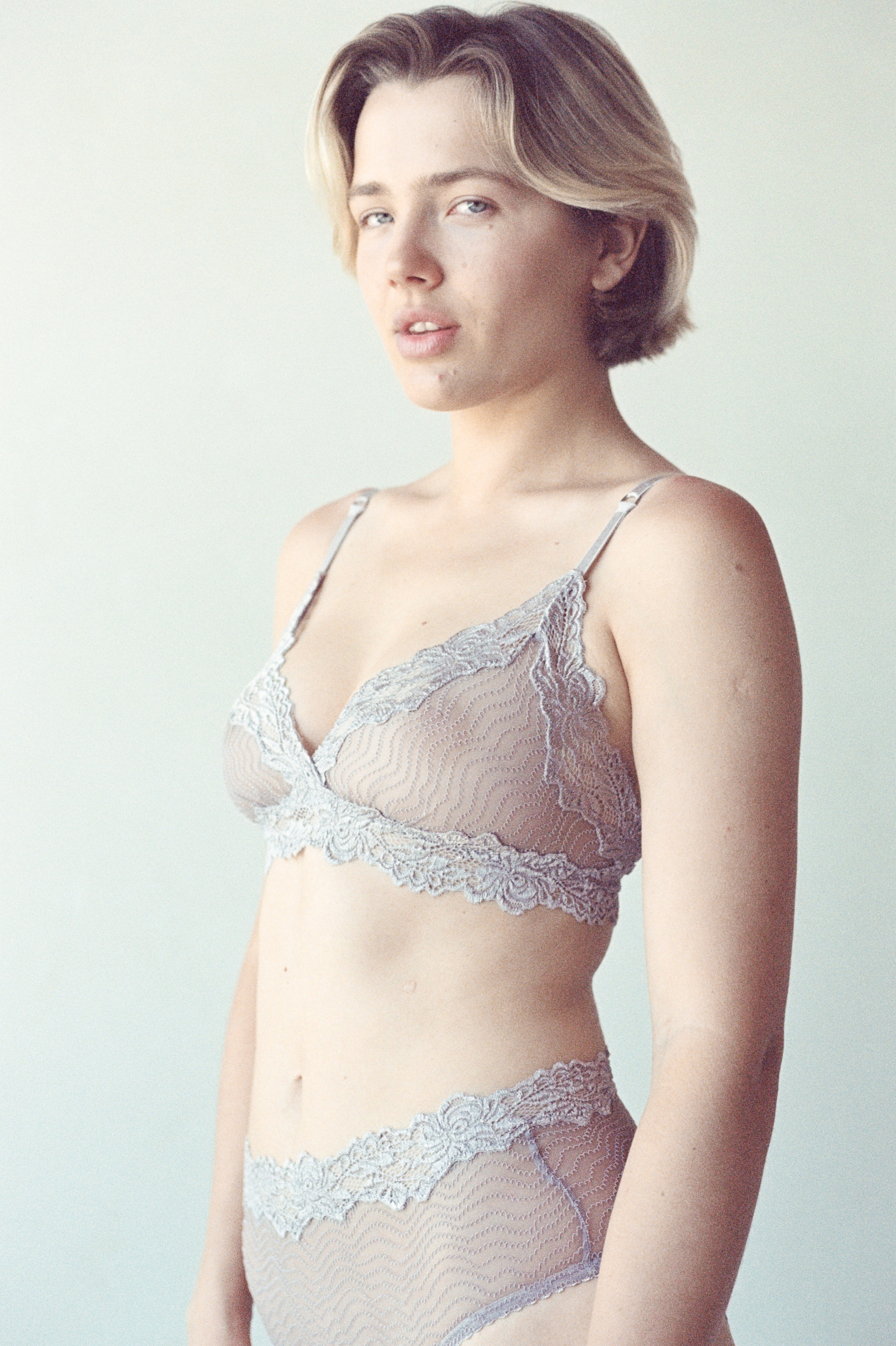 Bonnie High Waist Brief Cloud - 2