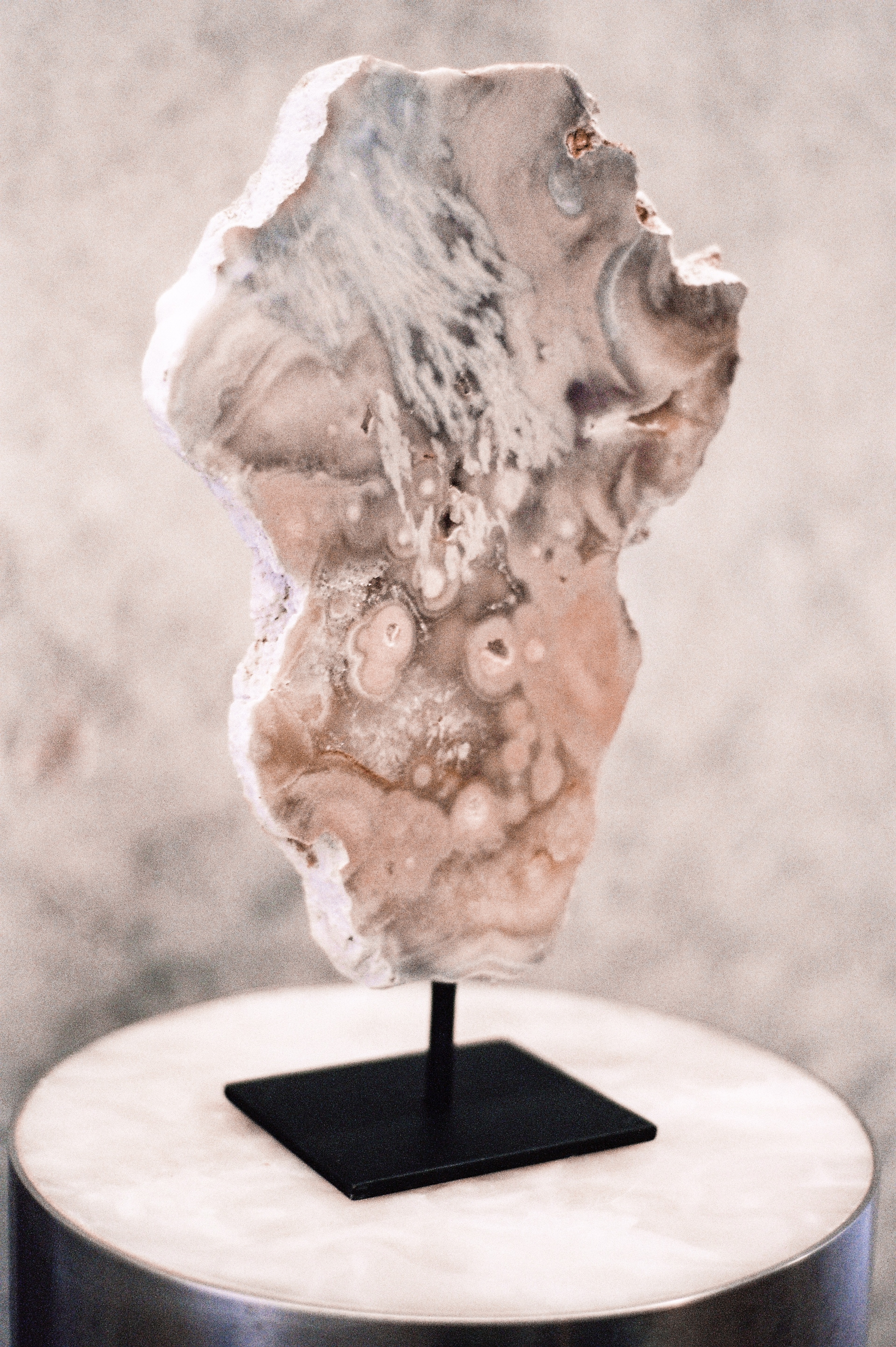 Pink Amethyst Slices - 11