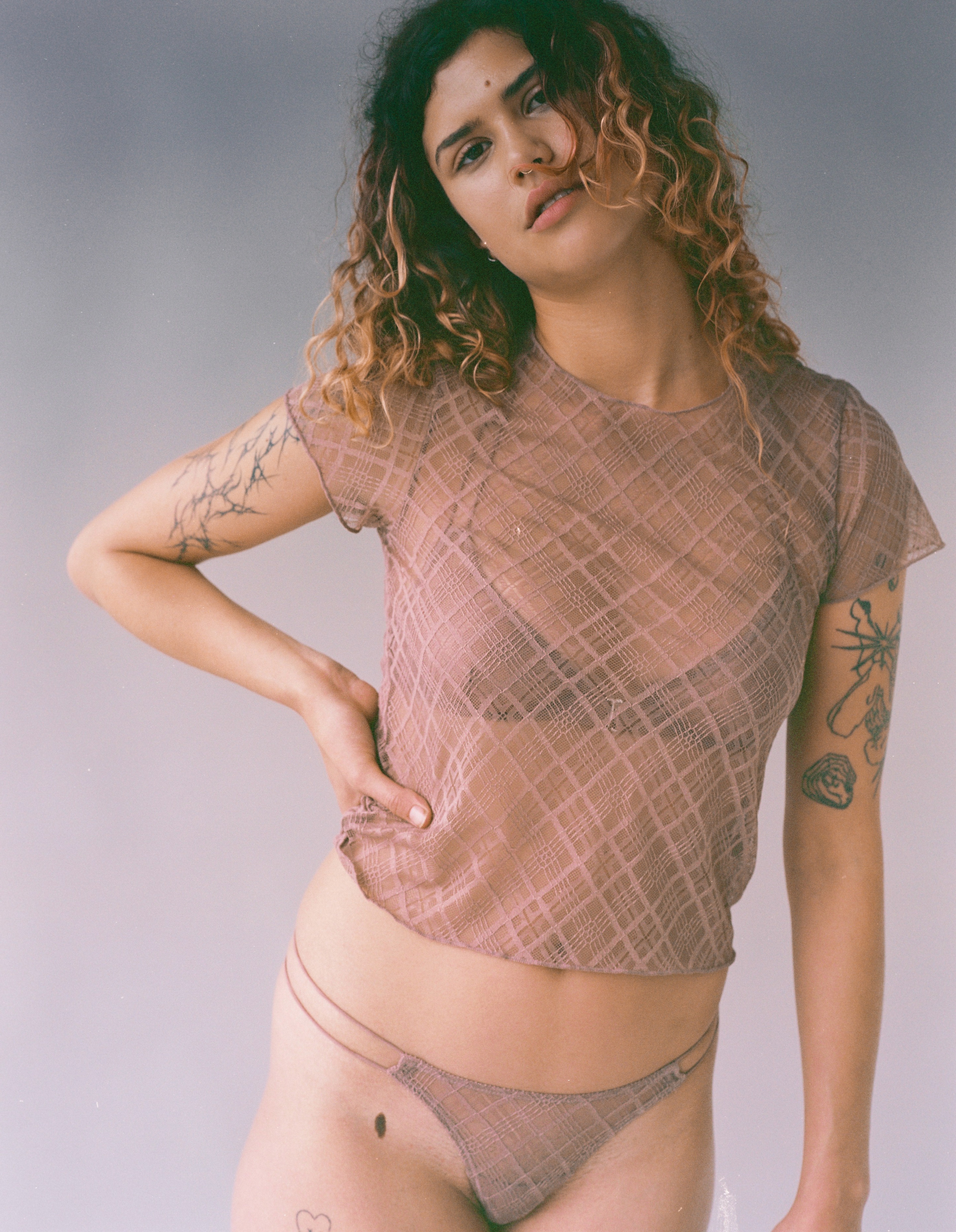 Celeste Tee Rosewood - 4