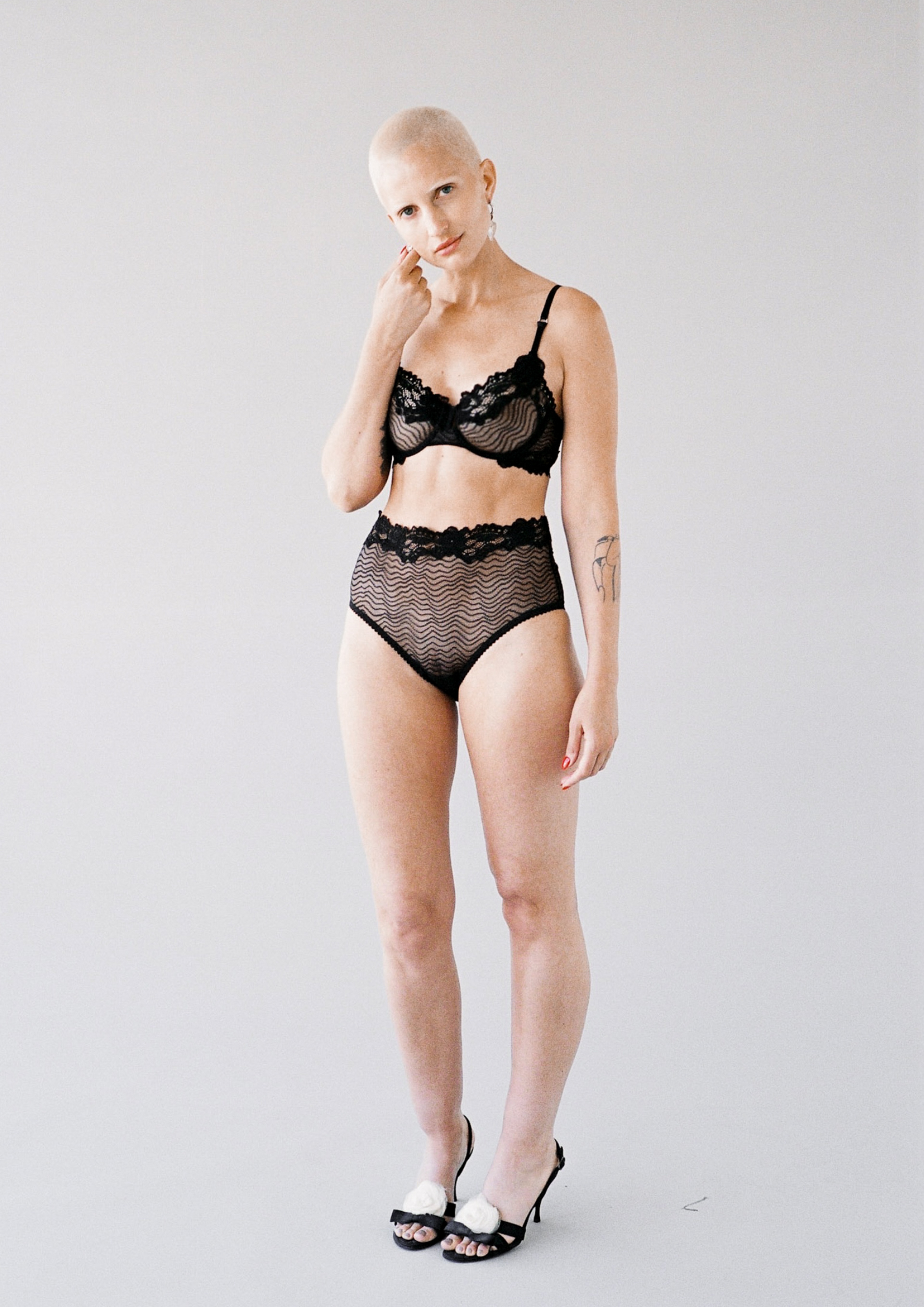 Bonnie High Waist Brief Black - 6