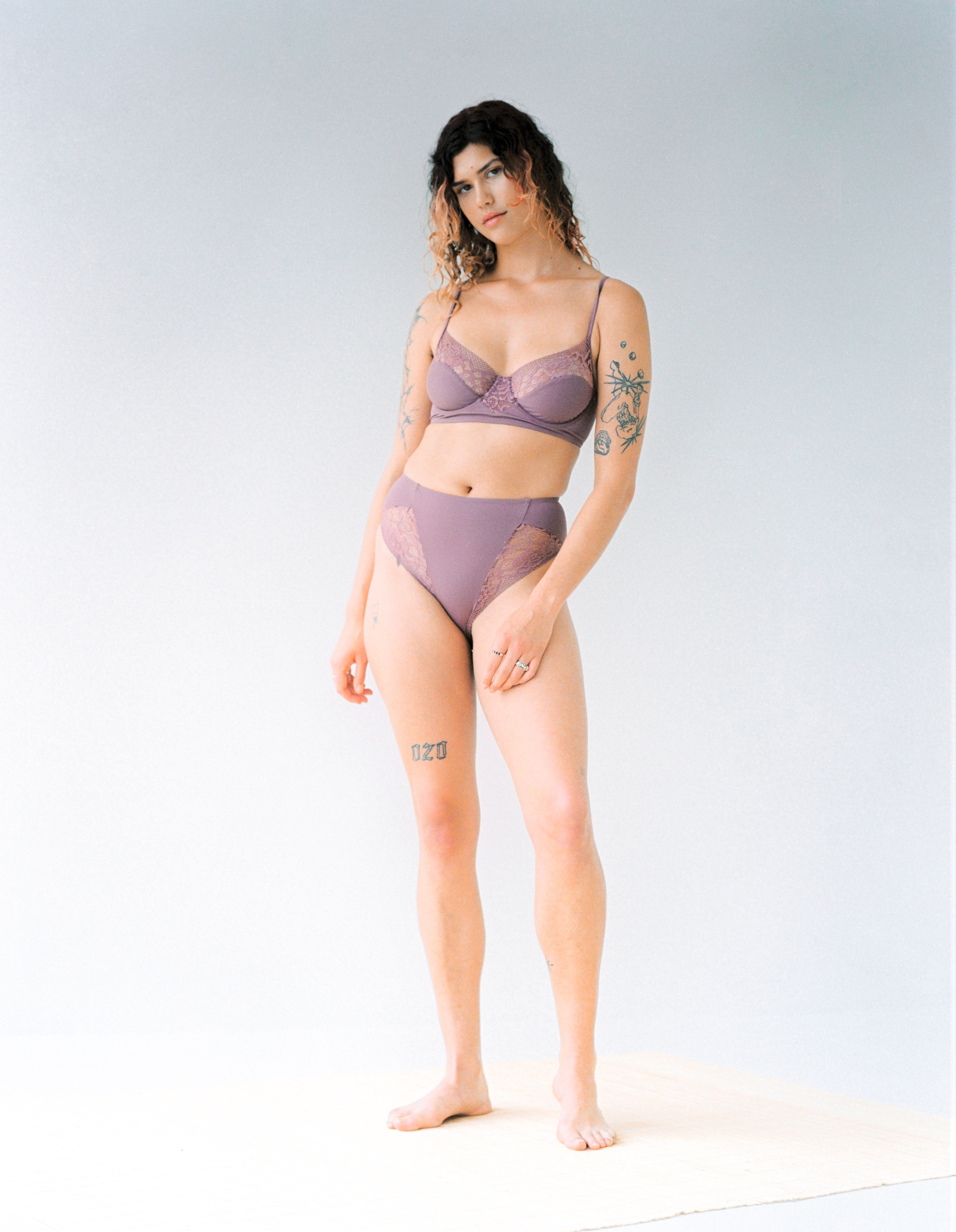Odette Underwire Bikini Hollyhock - 4