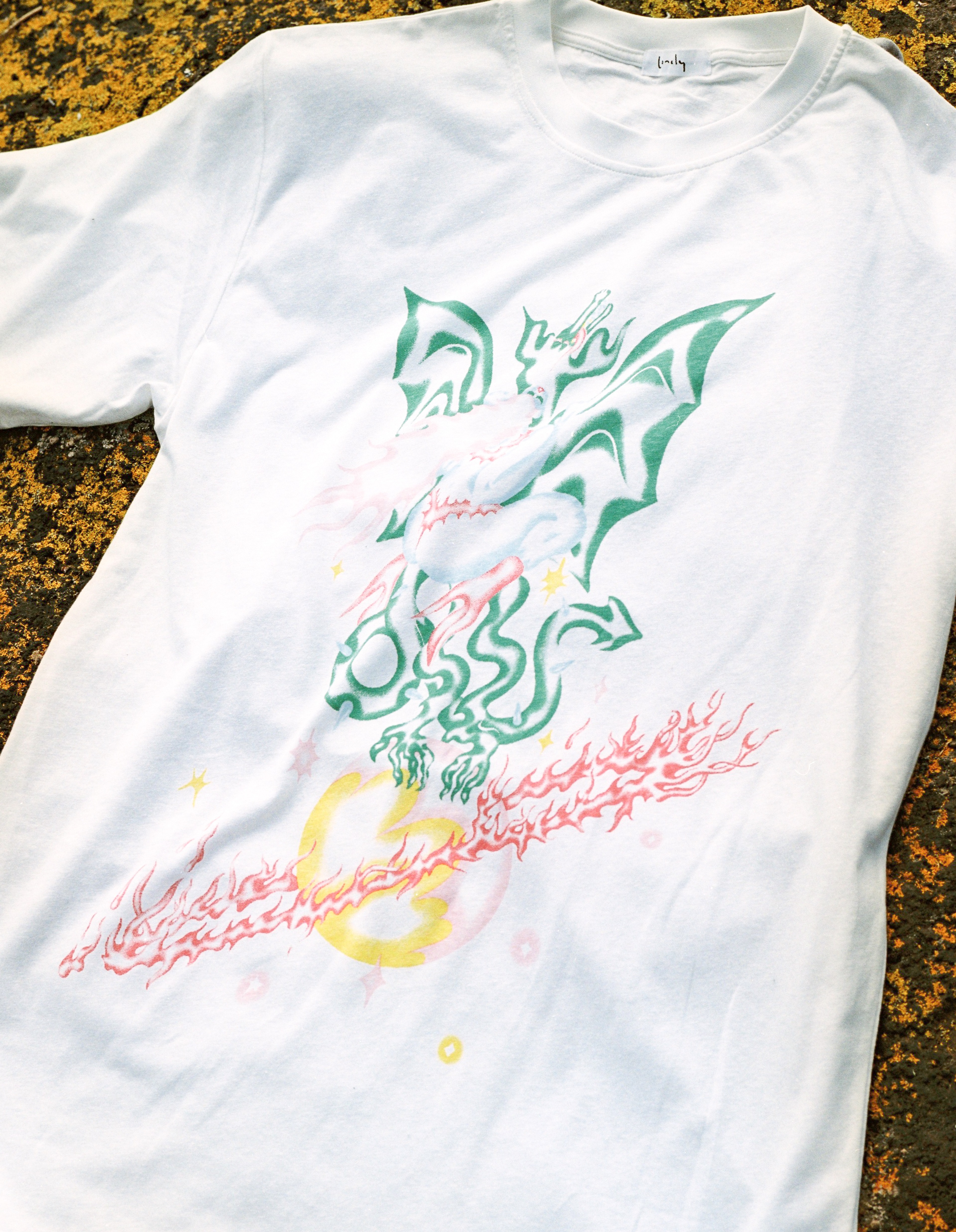 Dragon L/S Tee White - 4