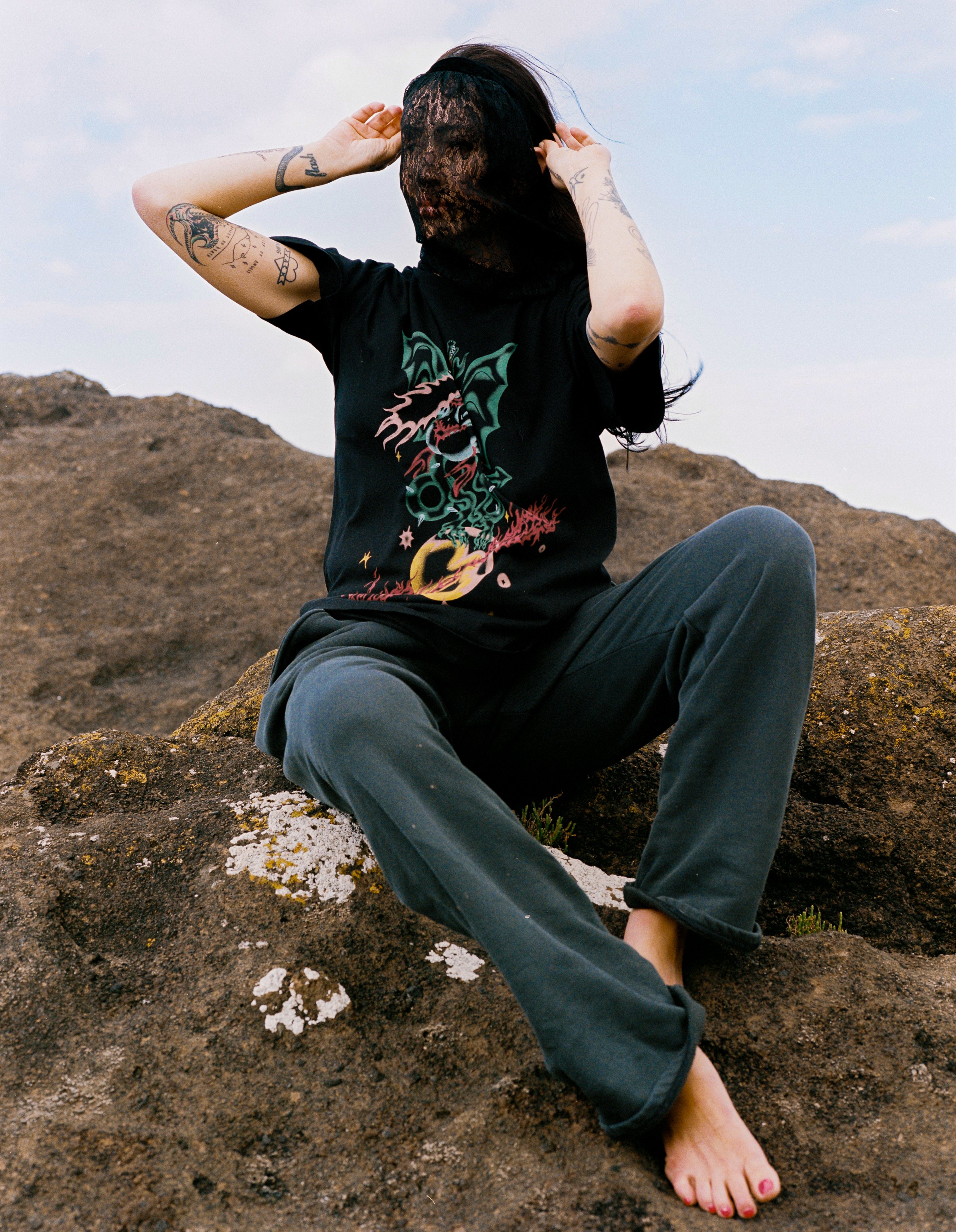 Dragon Tee Black - 4