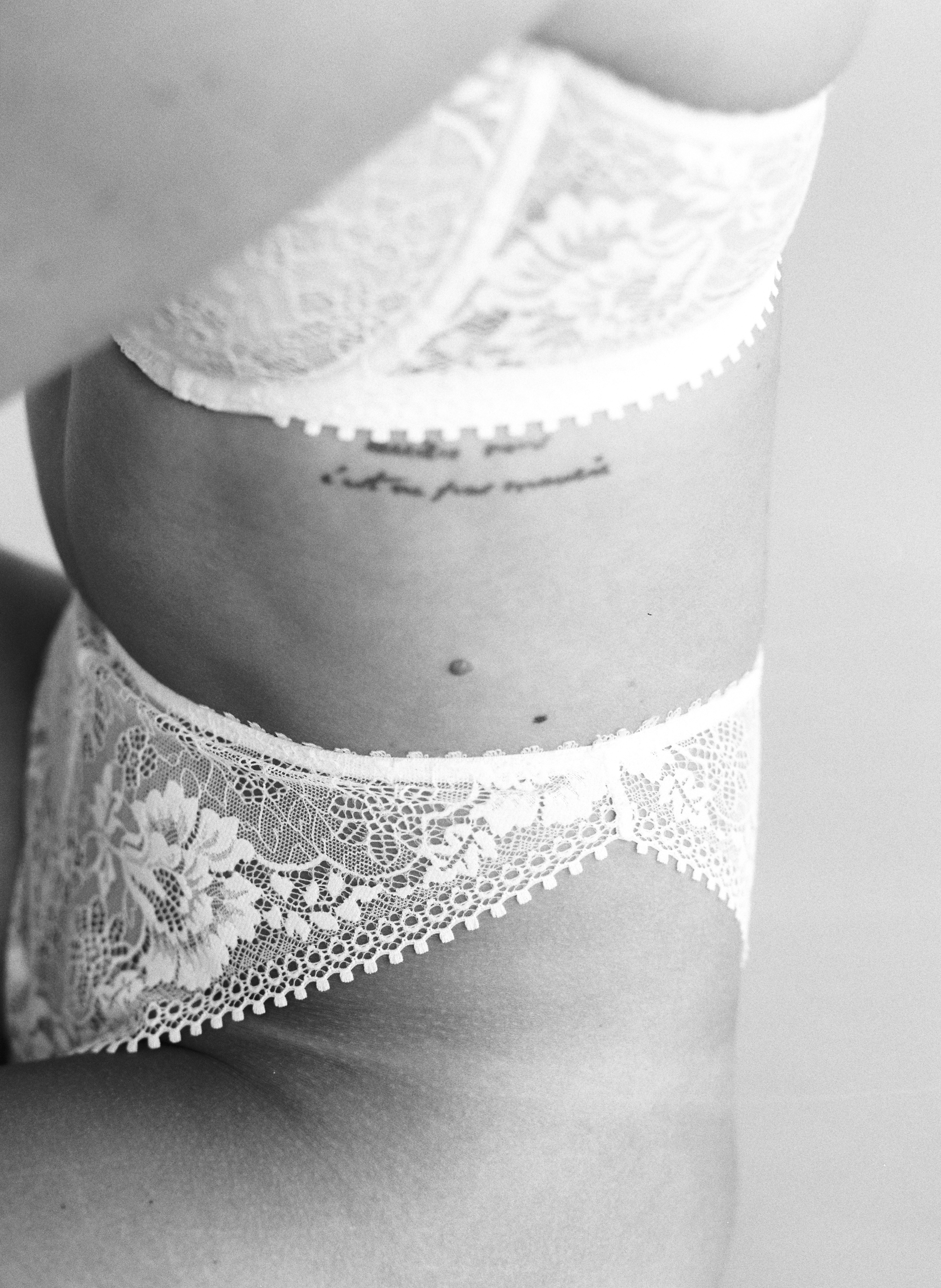 Amara High Waist Brief Ivory - 5