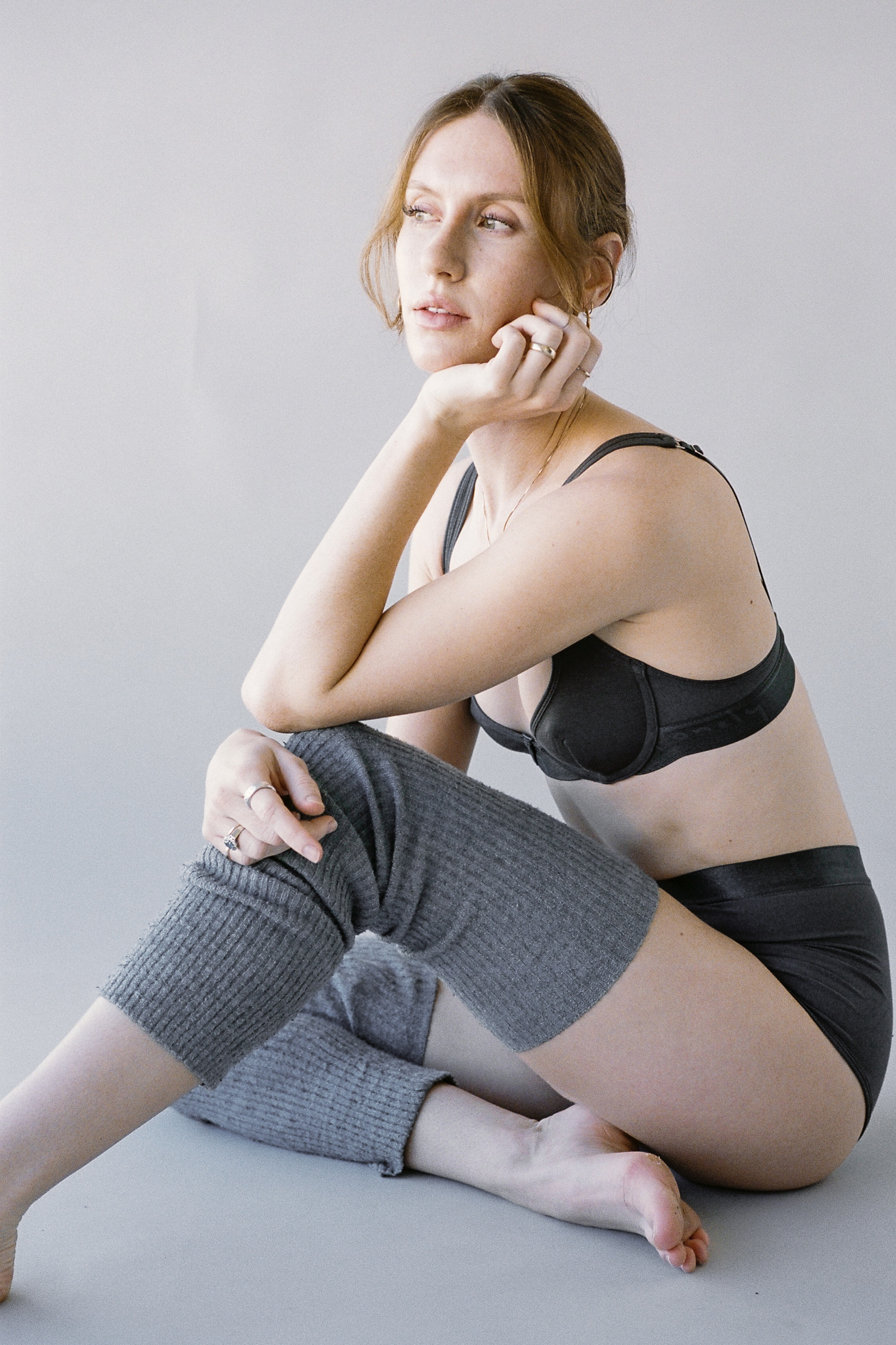 Freya Underwire Bra Pewter - 3