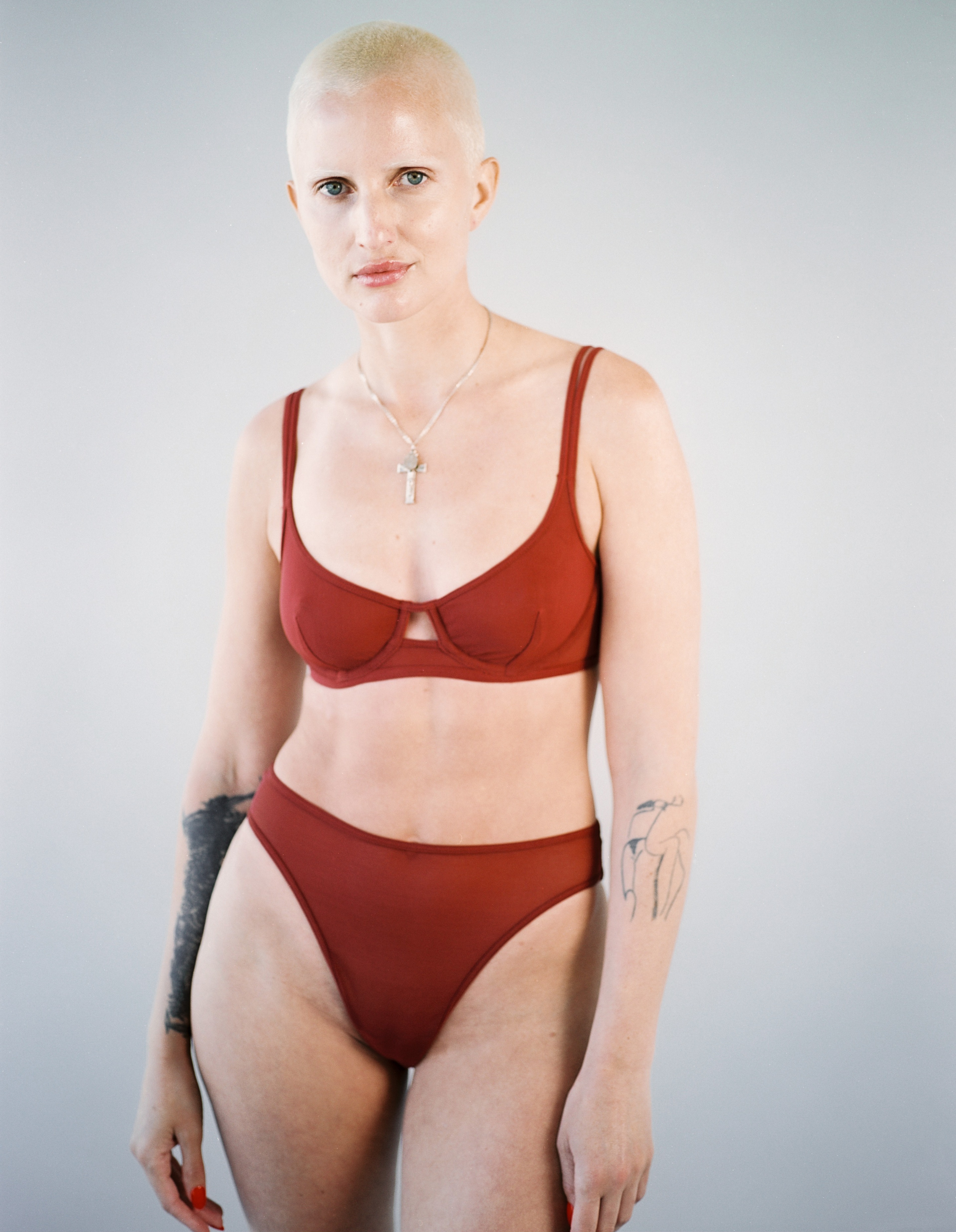 Luna Underwire Bra Garnet - 5