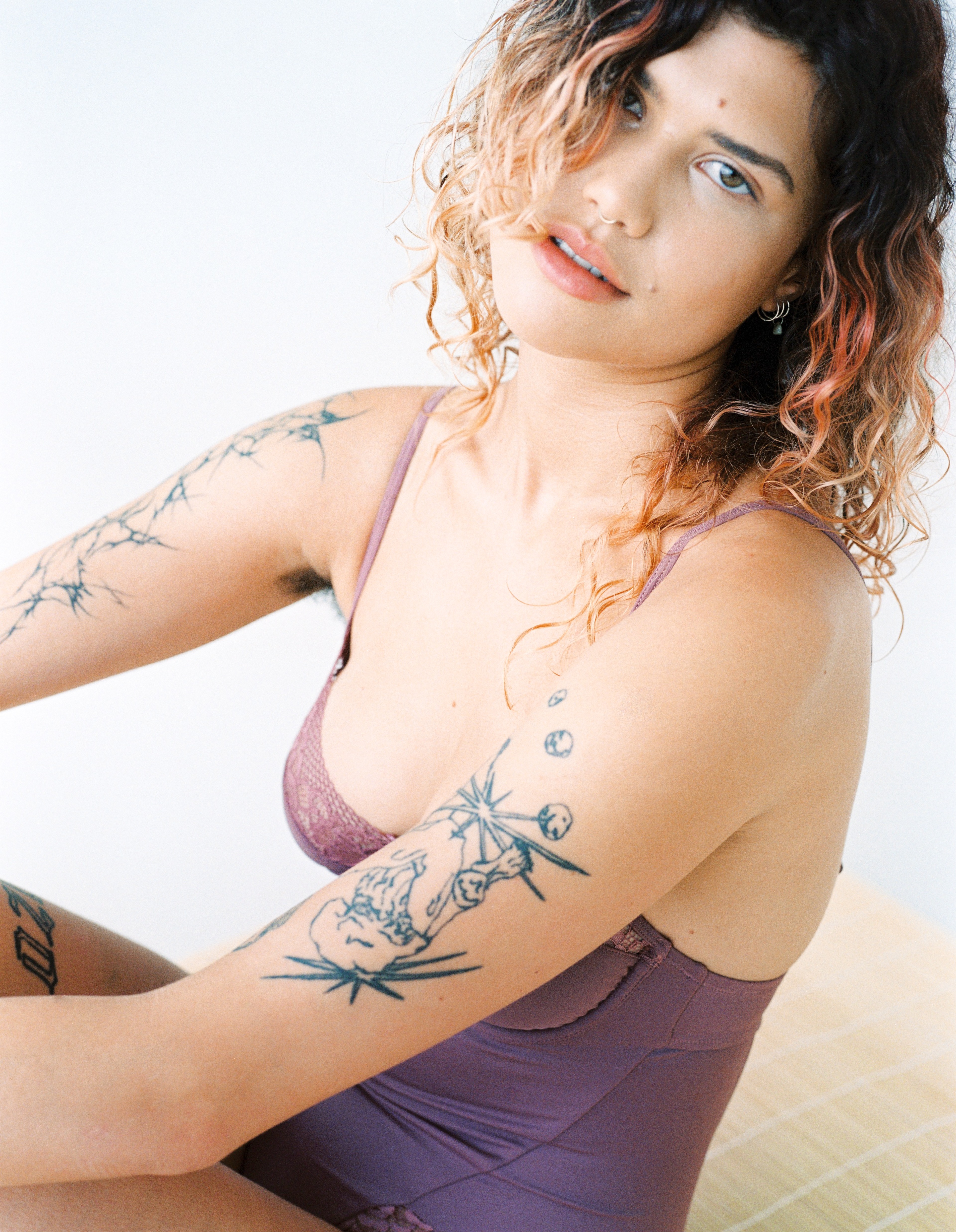 Odette Underwire Swimsuit Hollyhock - 2