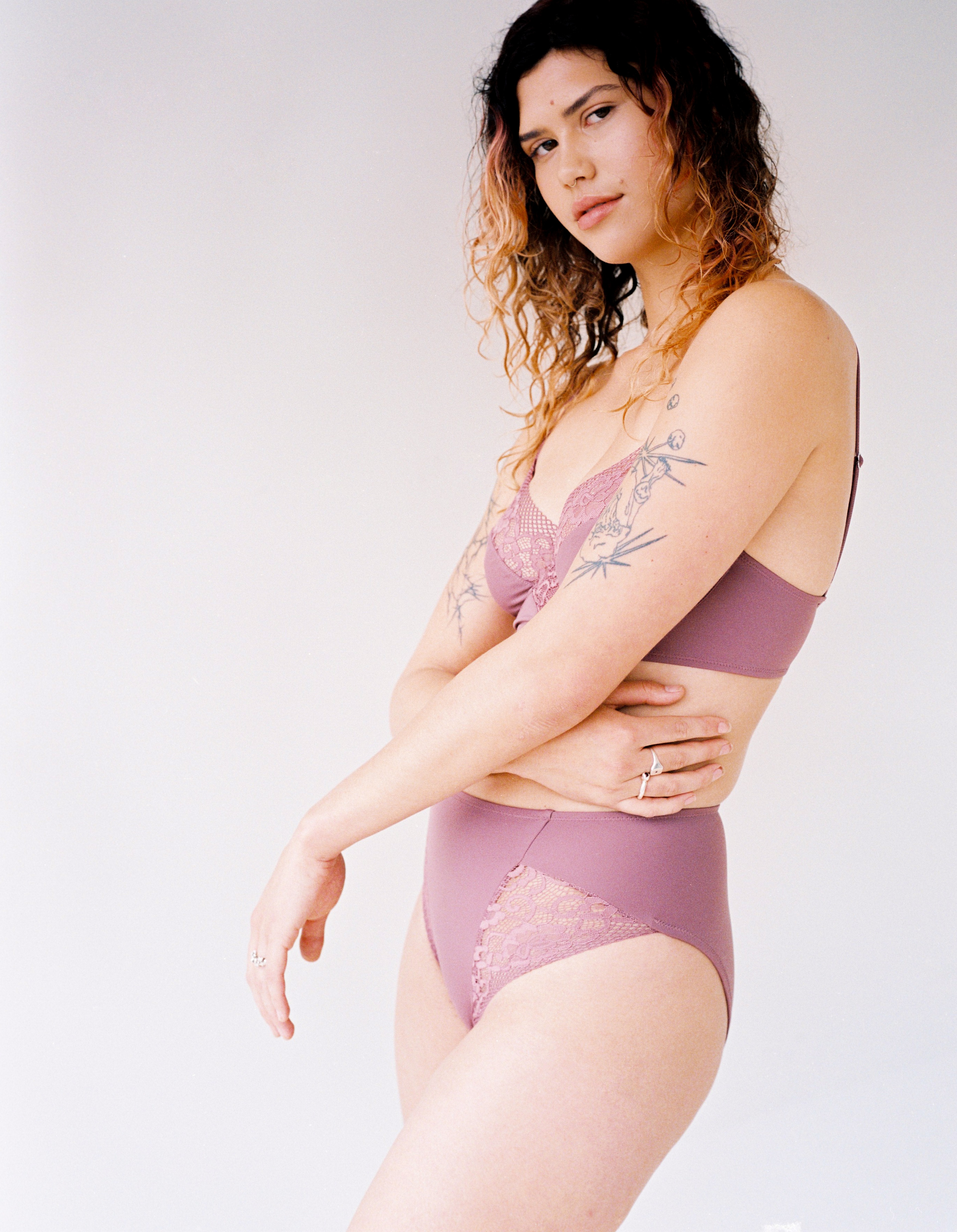Odette Brief Hollyhock - 3