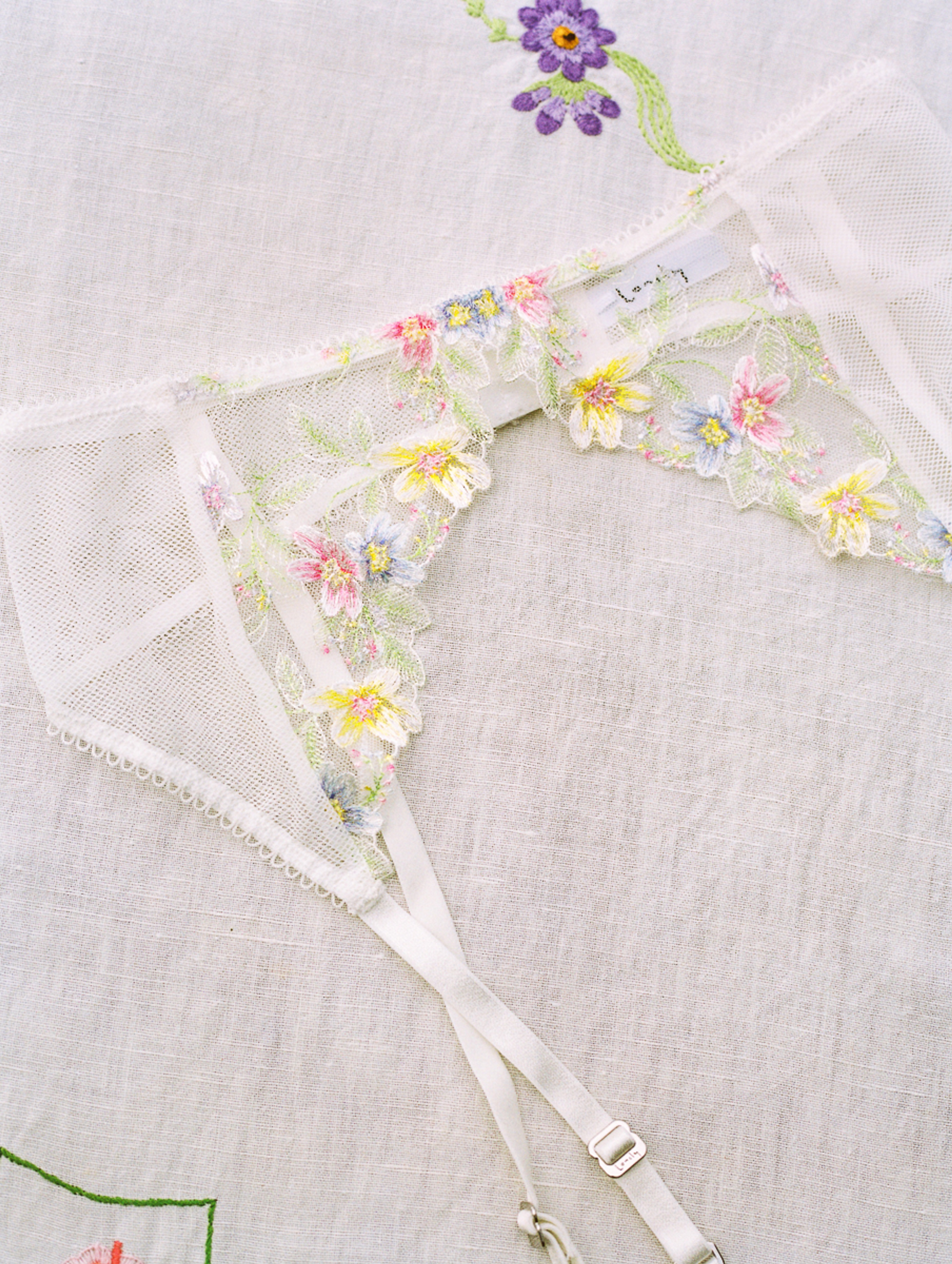 Florence Suspender Ivory - 6