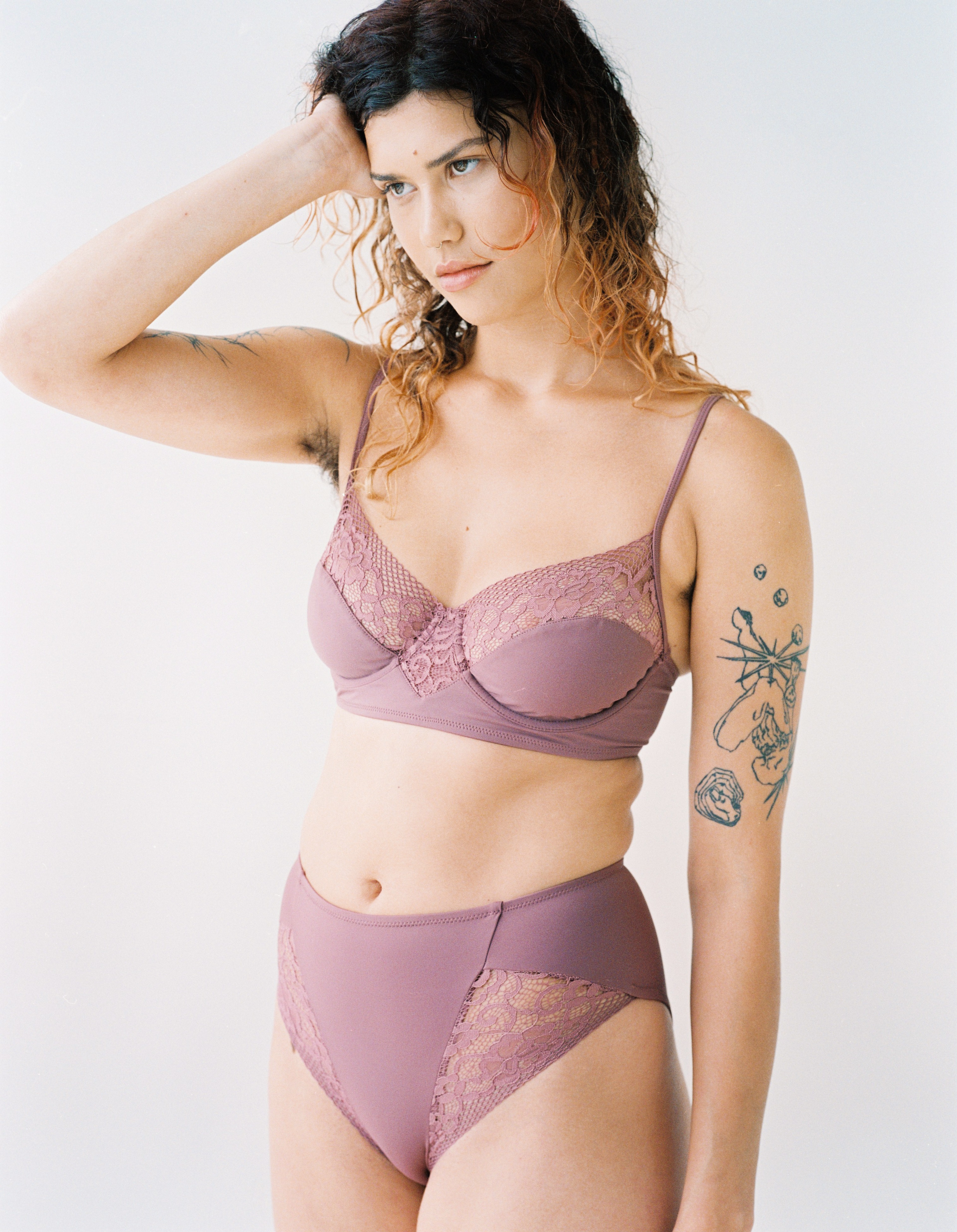 Odette Underwire Bikini Hollyhock - 1
