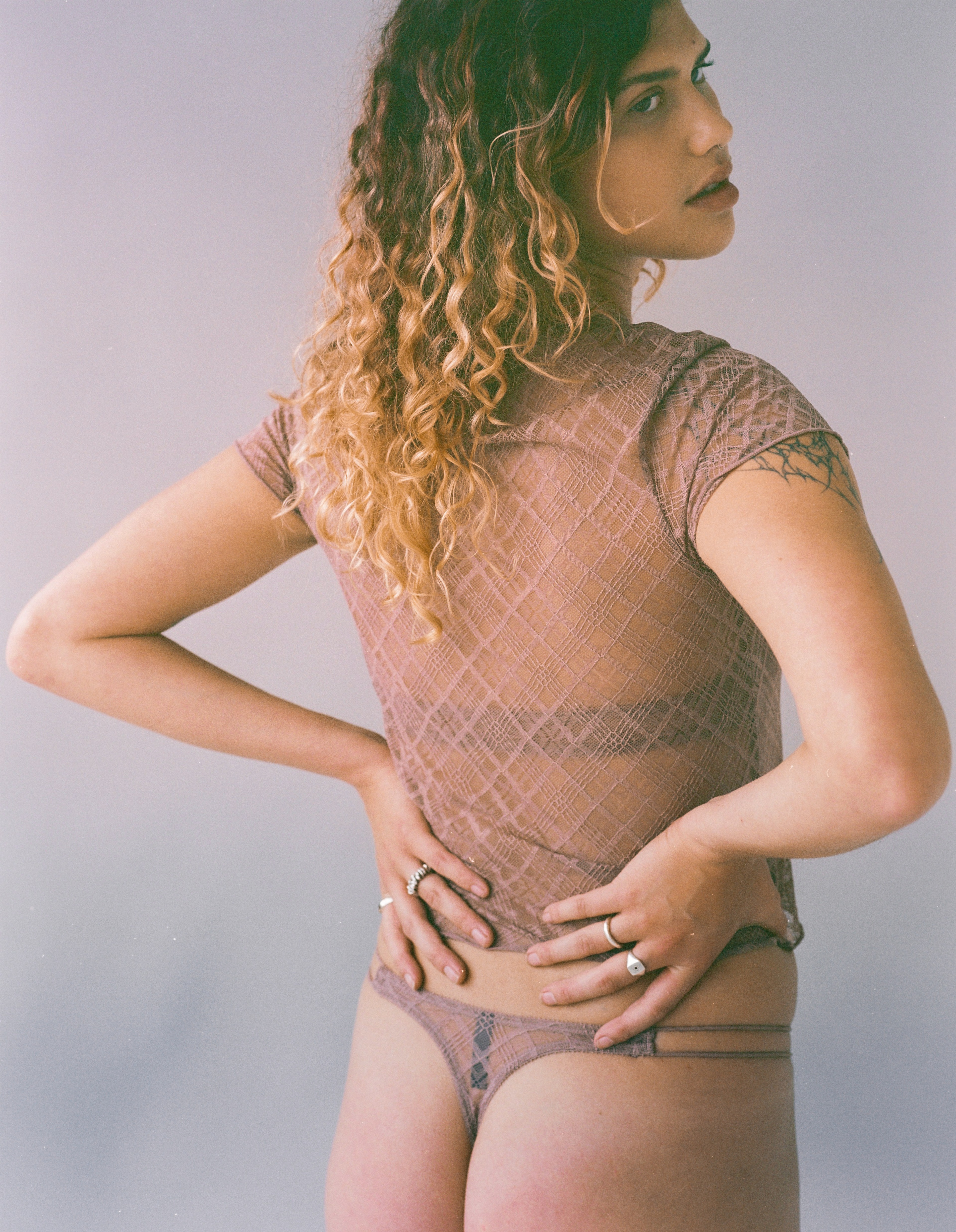 Celeste Tee Rosewood - 3
