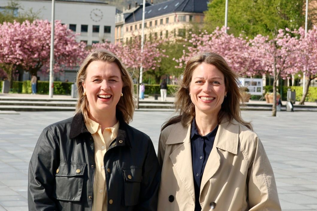 Helene Vassbotten Lervik og Ingvil Aaen Torpe starter Sysla denne våren.