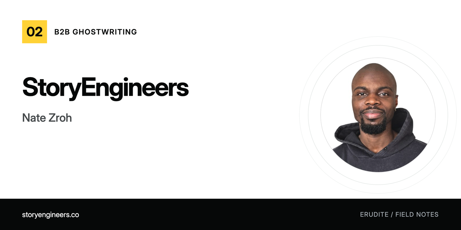 StoryEngineers and founder Nate Zroh.