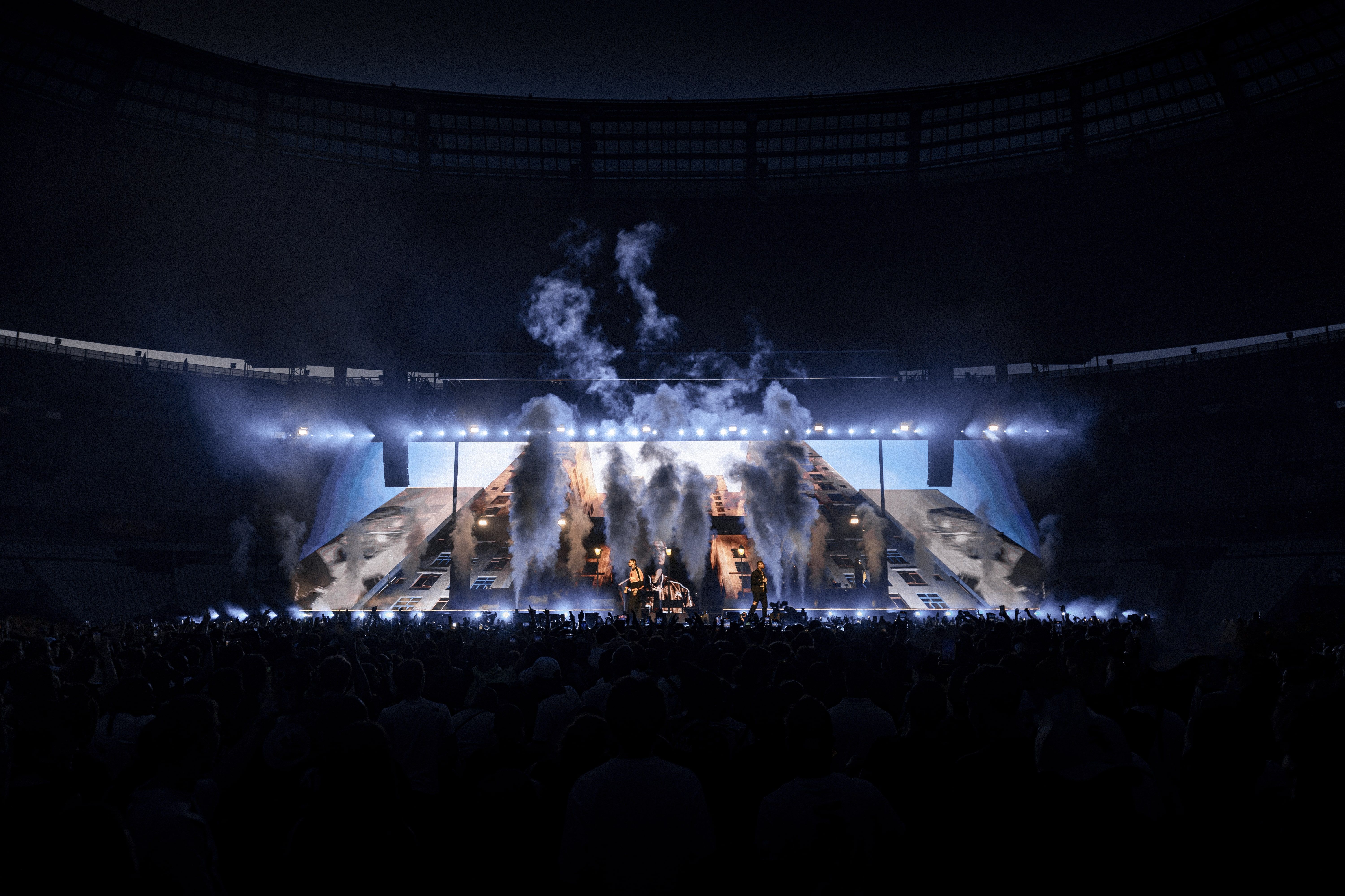 Ninho, Stade de France, 3 Mais 2025, Creative Direction, Stage Design, Light Design, Vidéo Design
