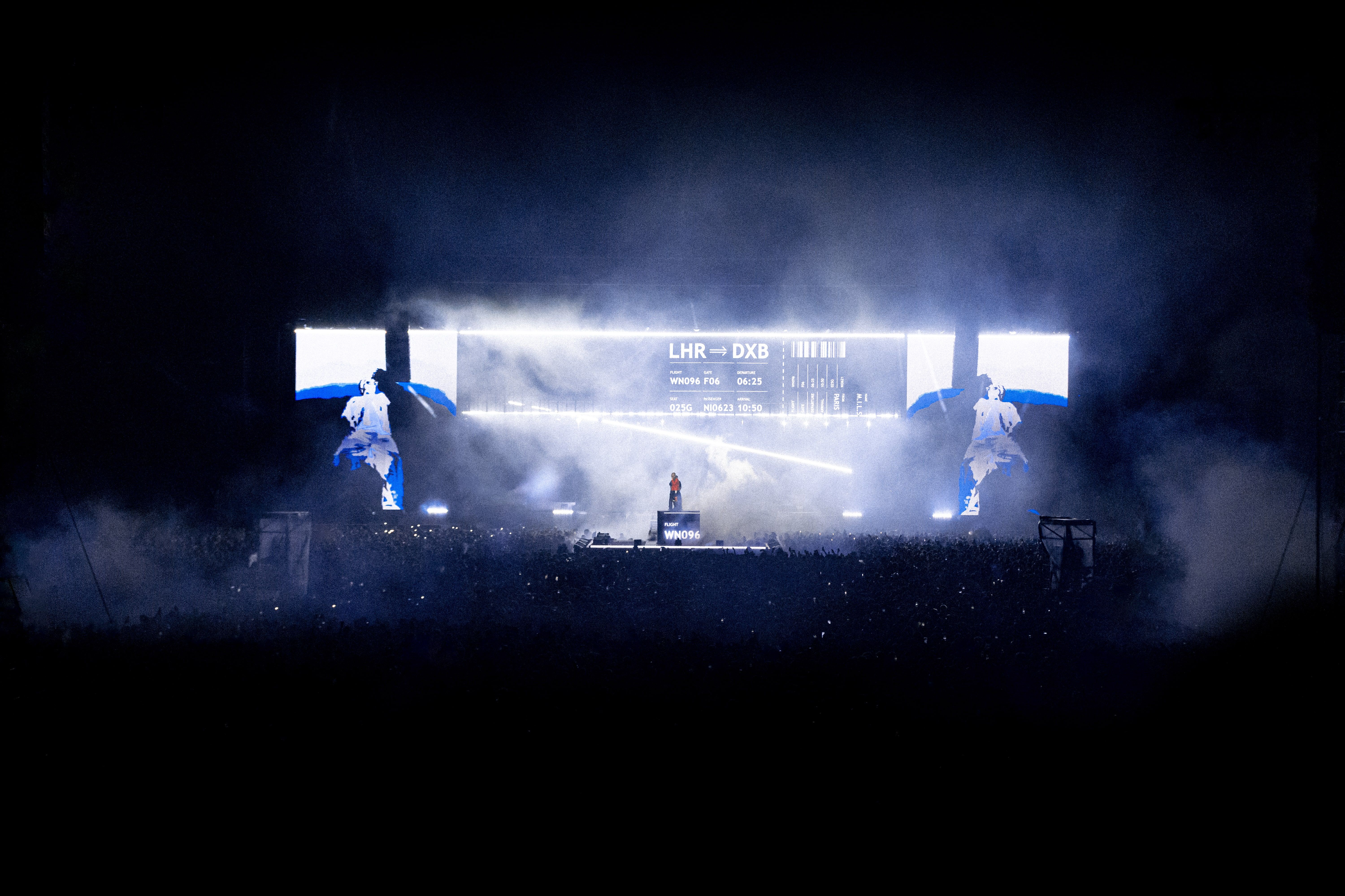Ninho, Stade de France, 3 Mais 2025, Creative Direction, Stage Design, Light Design, Vidéo Design