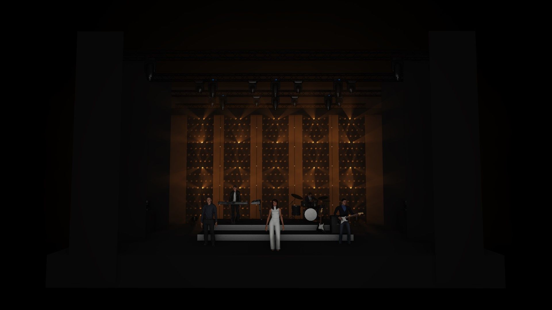 Clara Ysé, Oceano Noxx, Olympia, Scénographie, Design Lumière