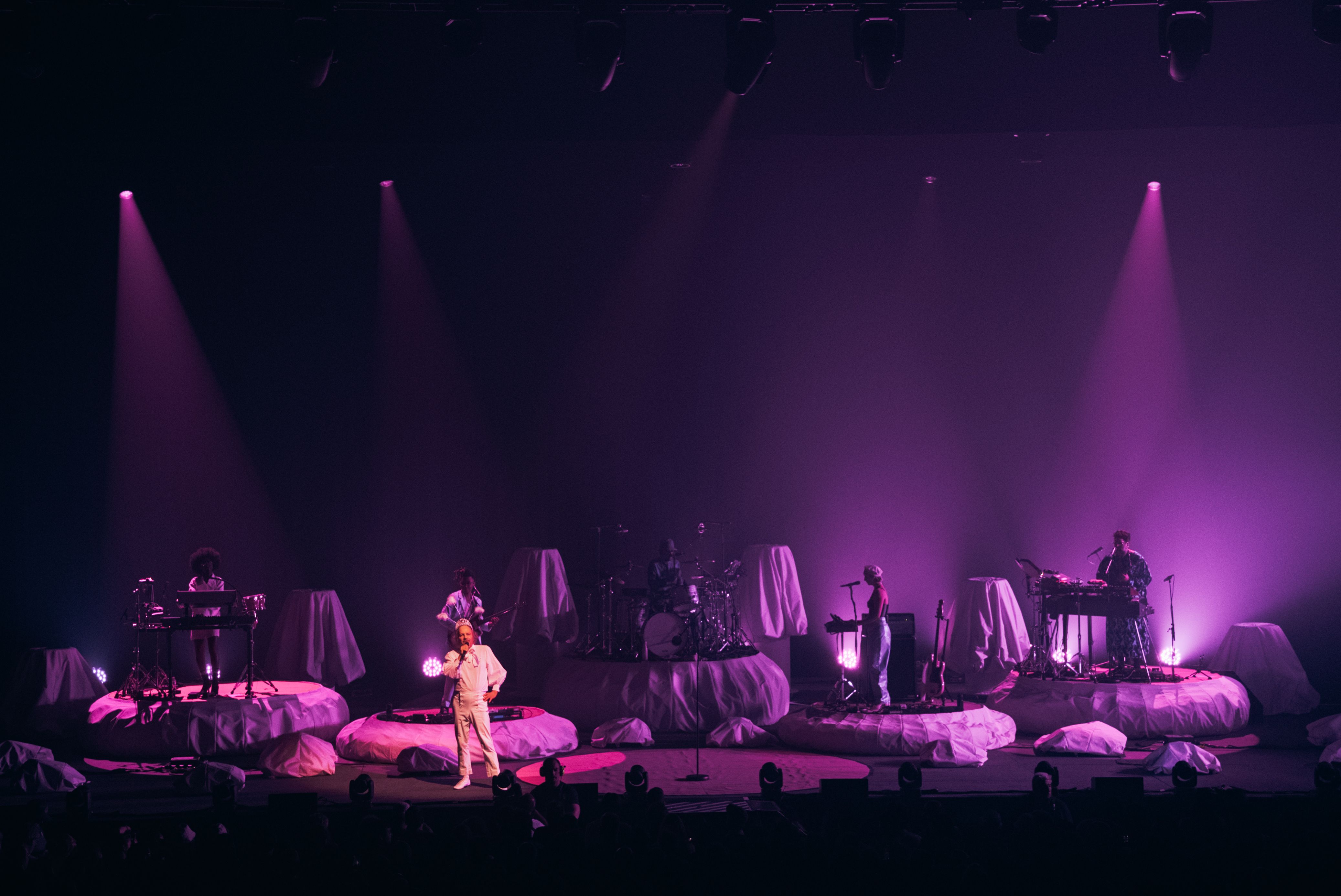 Philippe Katerine, Zouzou Tour, scénographie, design lumière