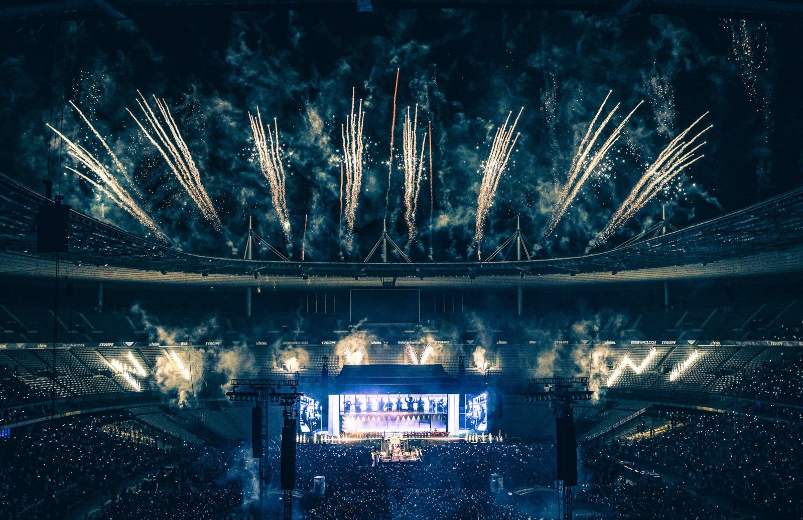 Ninho, Stade de France, 3 Mais 2025, Creative Direction, Stage Design, Light Design, Vidéo Design