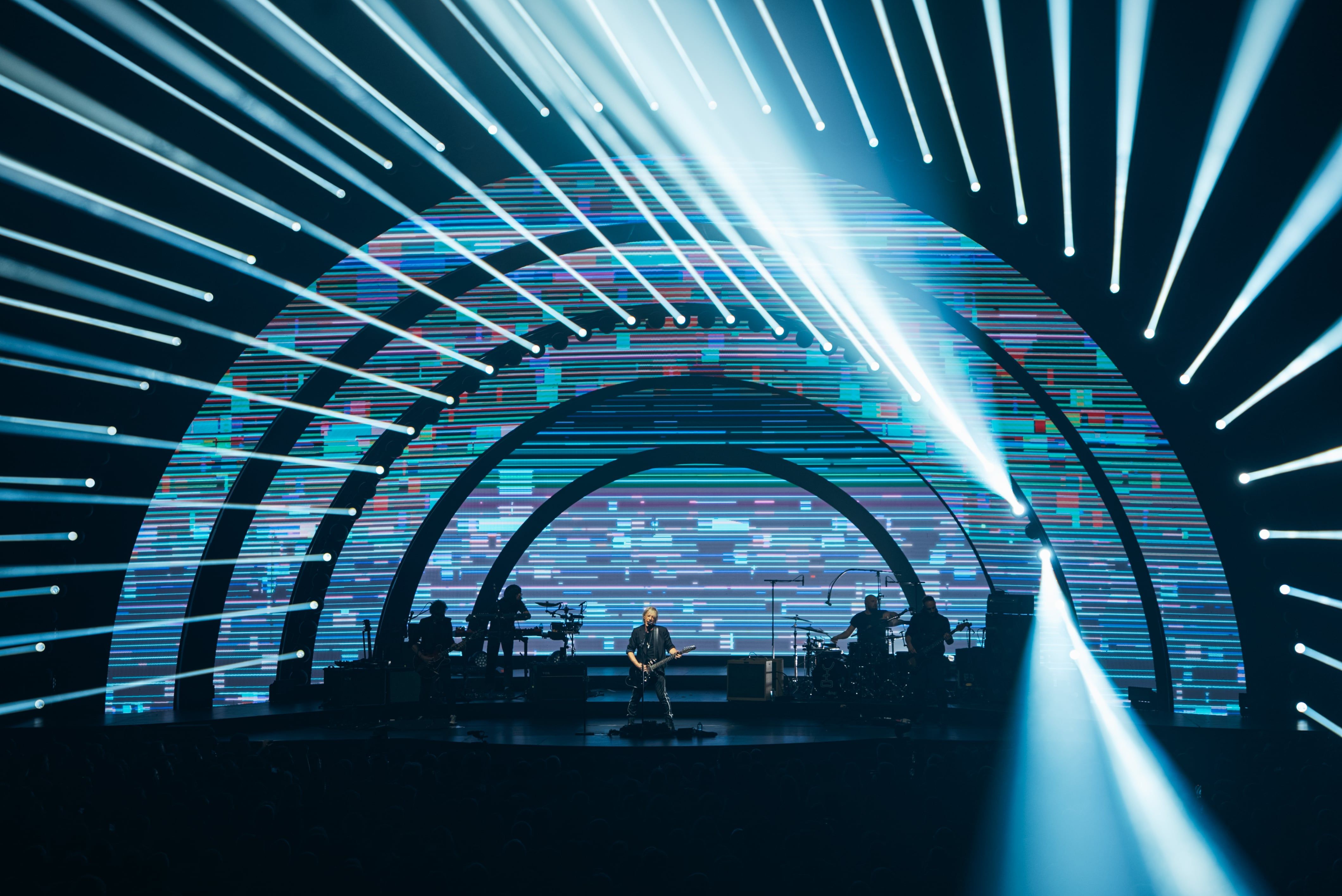Jean-Louis Aubert, Pafini, Arena Tour, Stage Design, Light Design, Vidéo Design