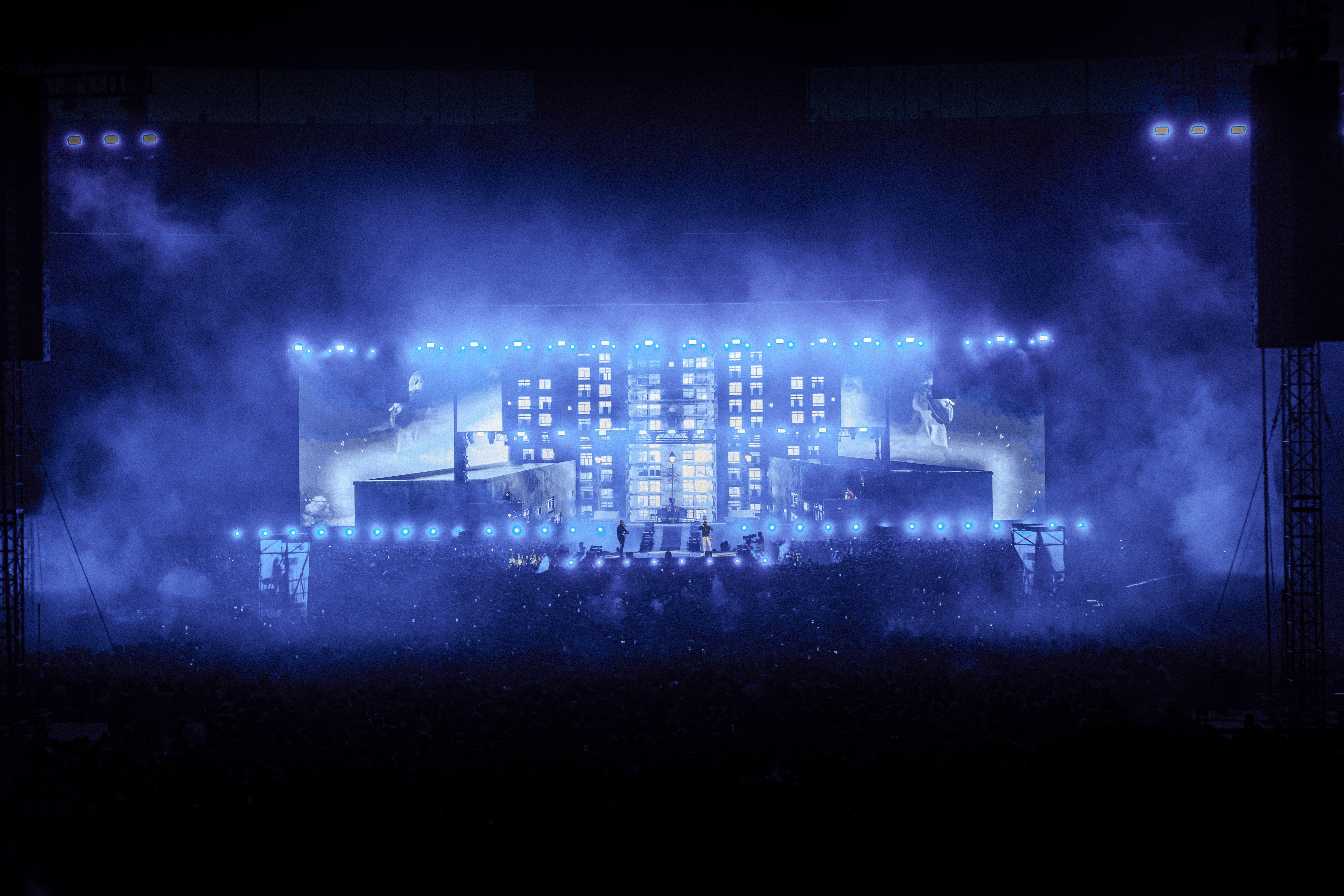 Ninho, Stade de France, 3 Mais 2025, Creative Direction, Stage Design, Light Design, Vidéo Design