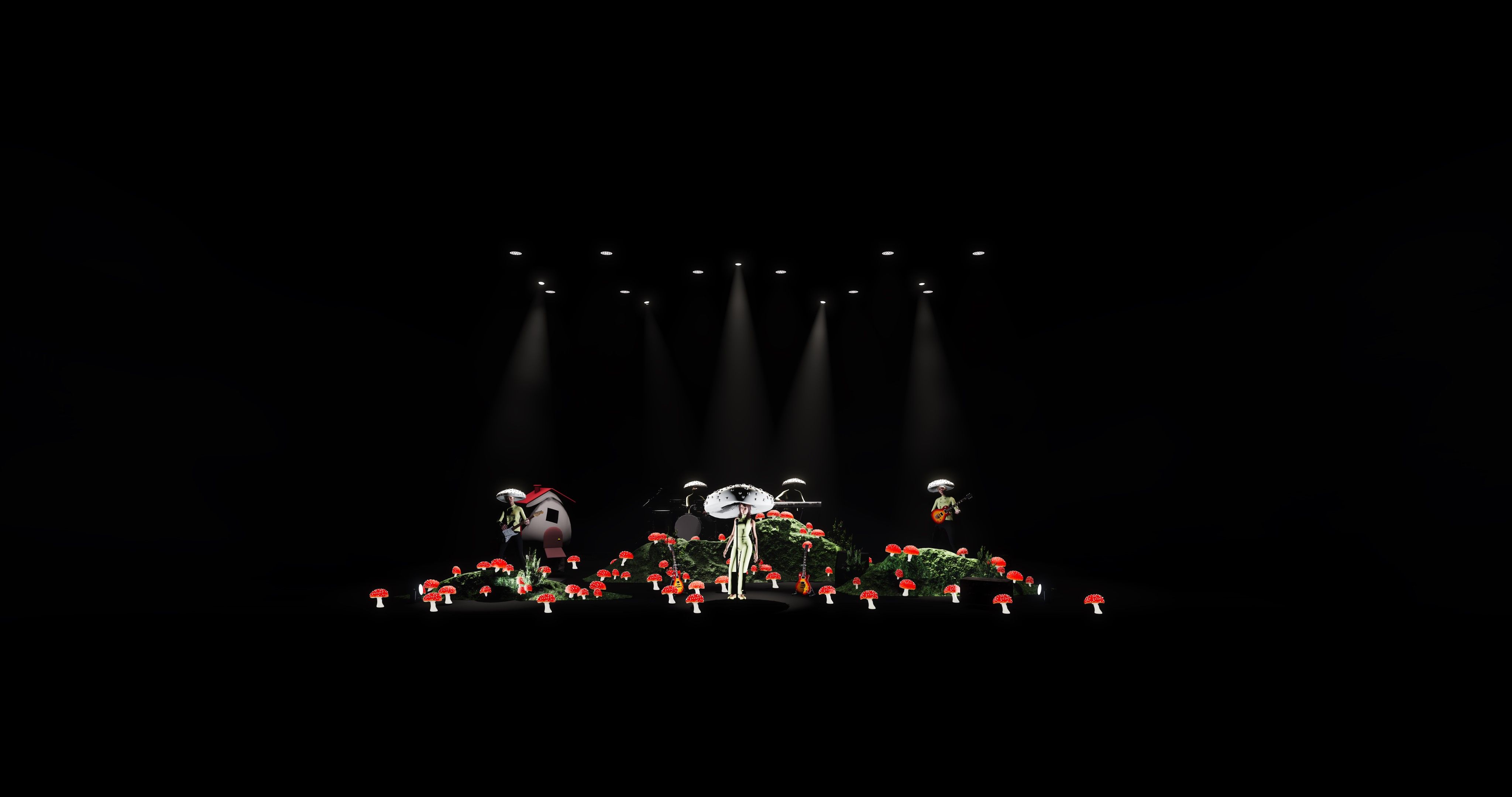 Pomme, Consolation Tour, Stage Design