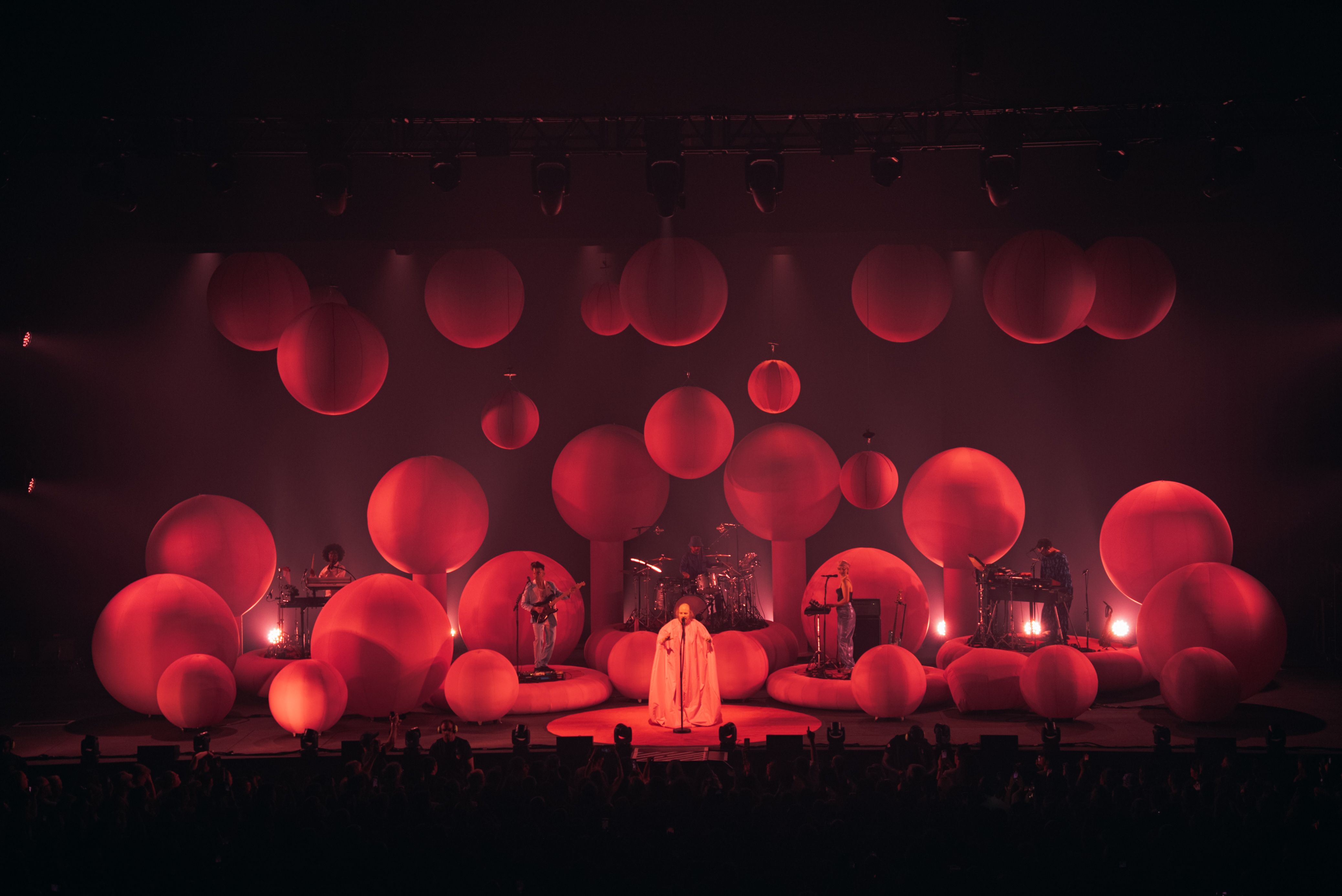 Philippe Katerine, Zouzou Tour, scénographie, design lumière