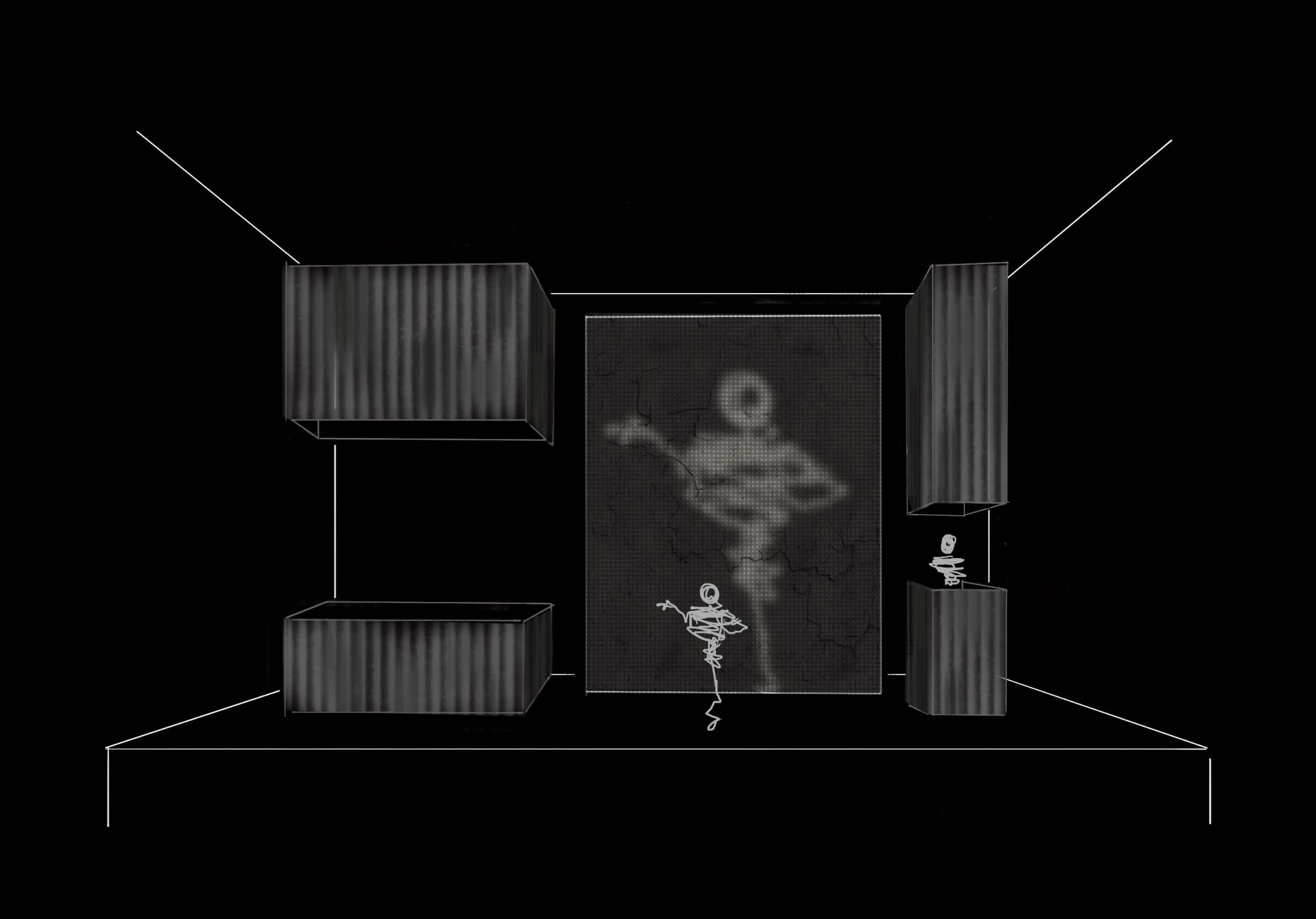 Yvnnis, DND Tour, Rap, Scénographie, Design Lumière, Tôle