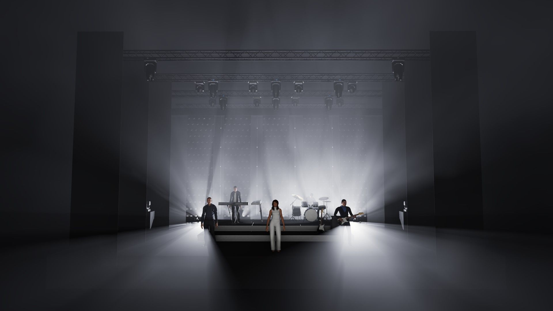 Clara Ysé, Oceano Noxx, Olympia, Scénographie, Design Lumière