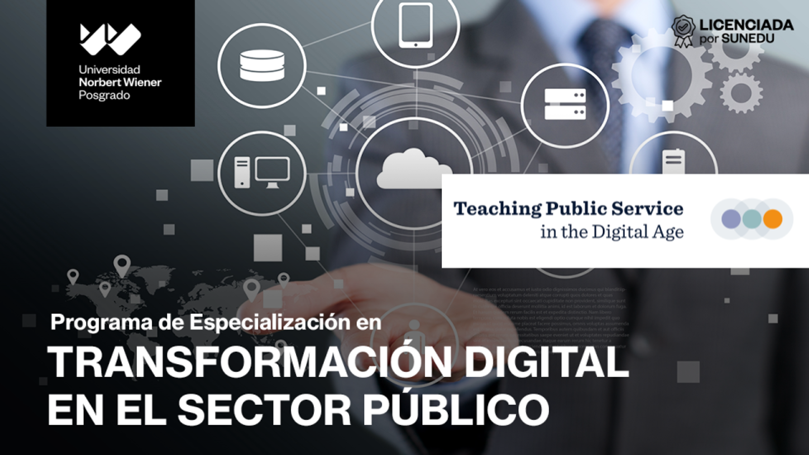 Programa en Transformación Digital en el Sector Público