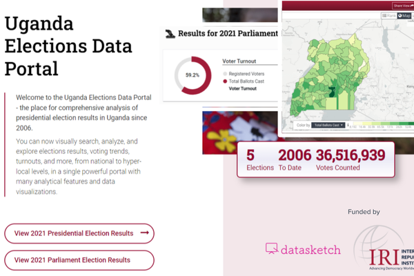 Portal de Datos Electorales en Uganda