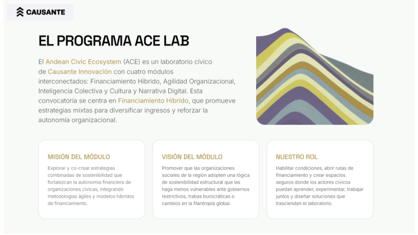 Laboratorio para el Ecosistema Cívico Andino