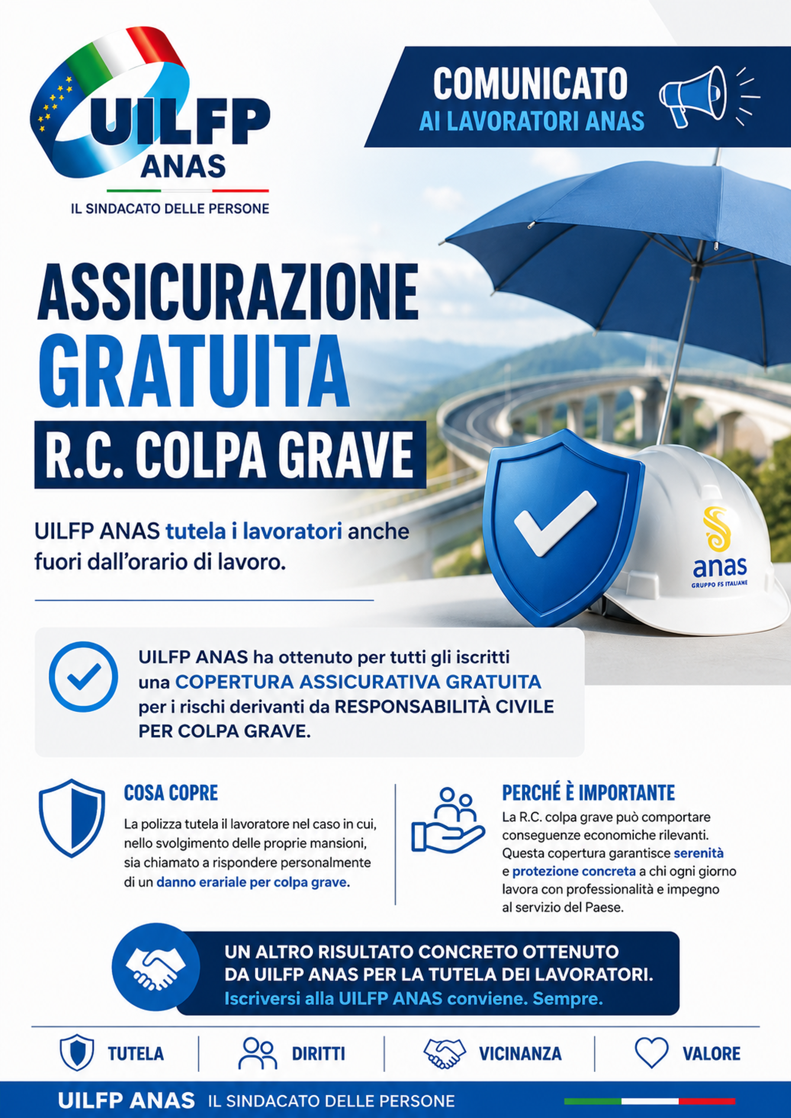 Assicurazione gratuita Polizza Professionale per Colpa Grave 