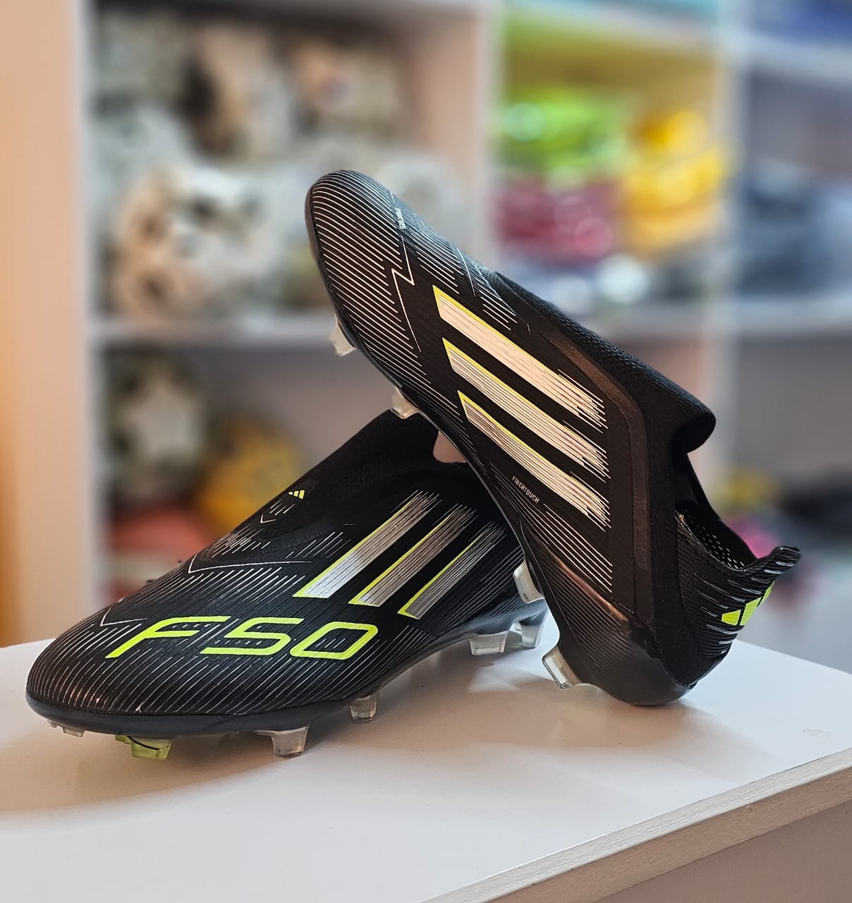 Adidas F50 Elite Laceless Lucid Lemon