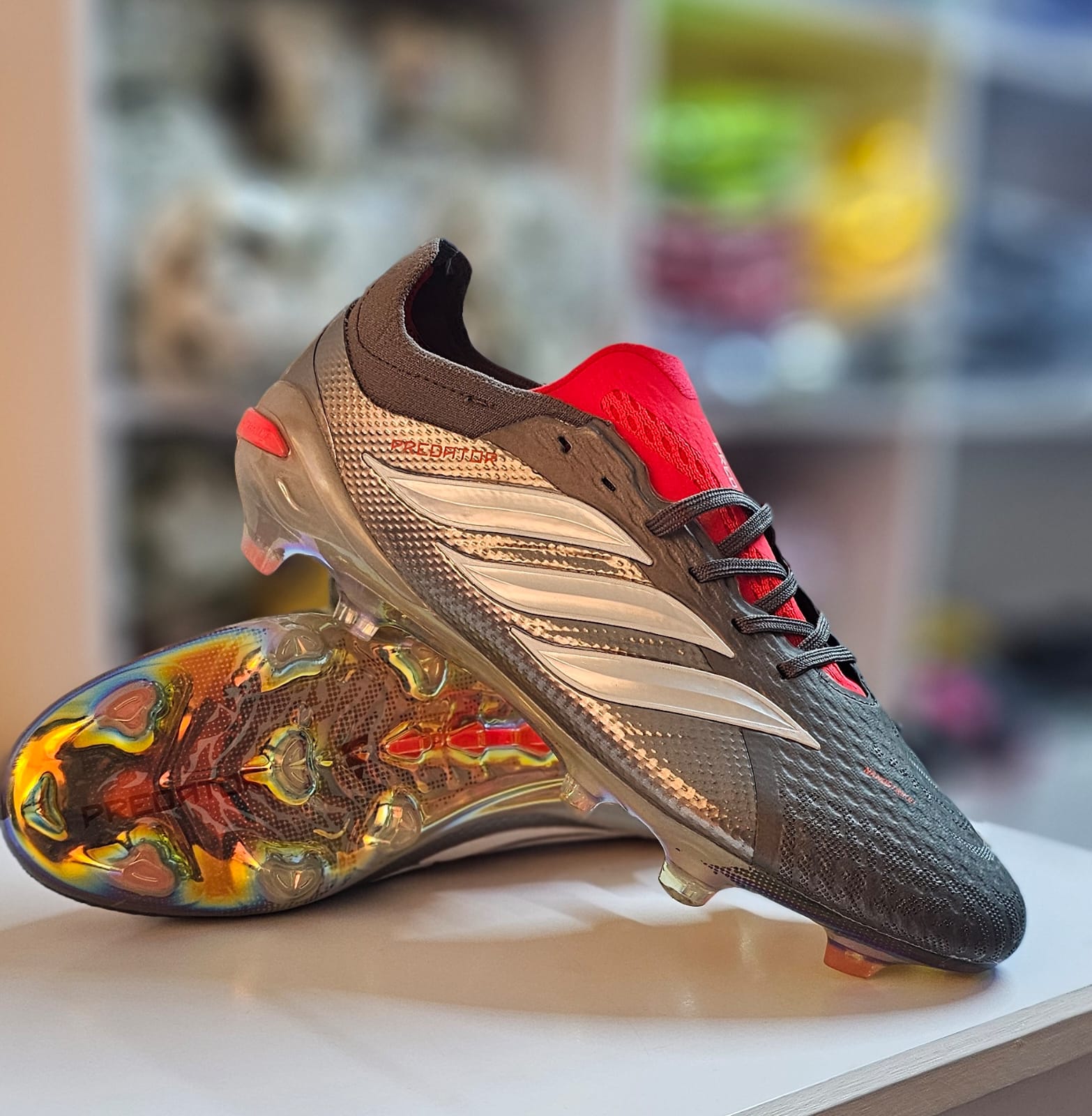 Iron Metallic Adidas Predator Elite