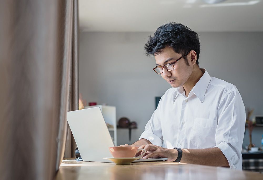 Person Working