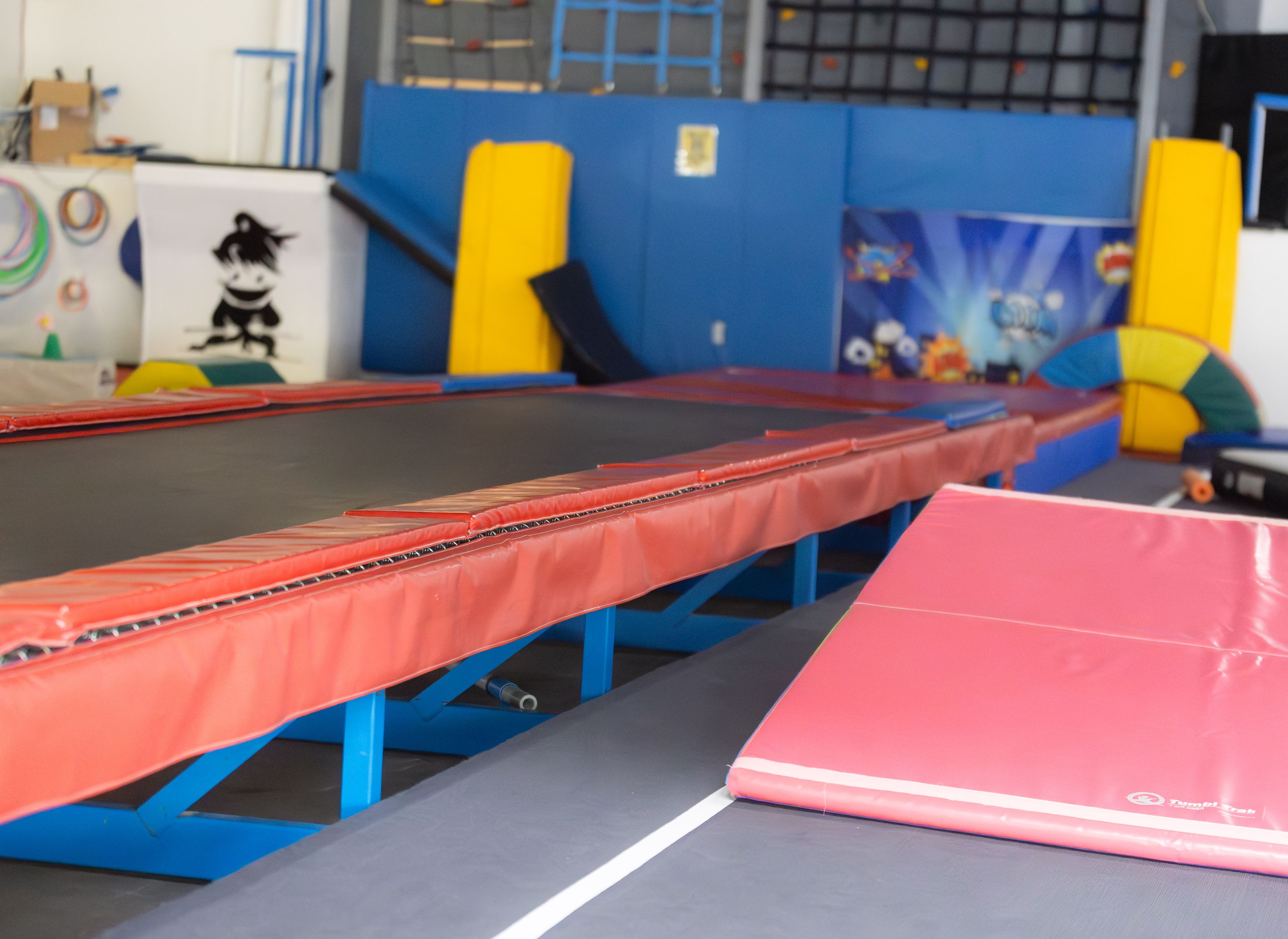 kid walking on beam