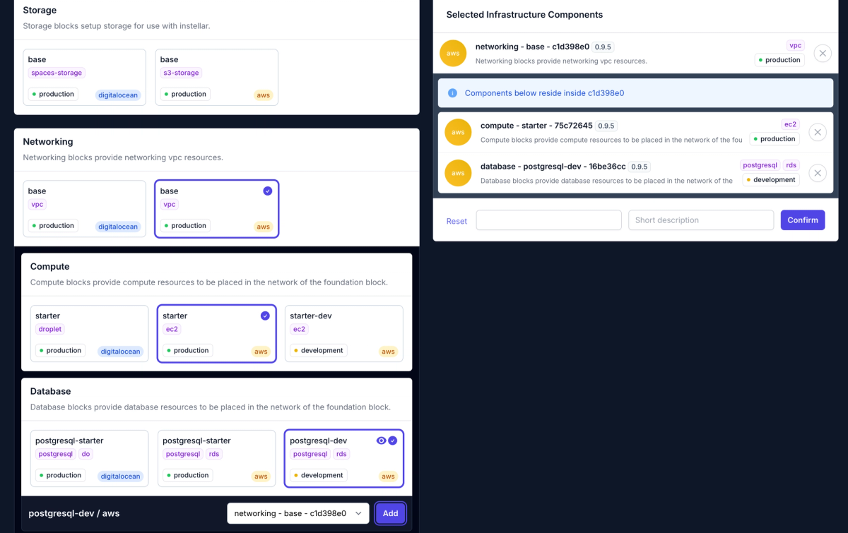 Database block