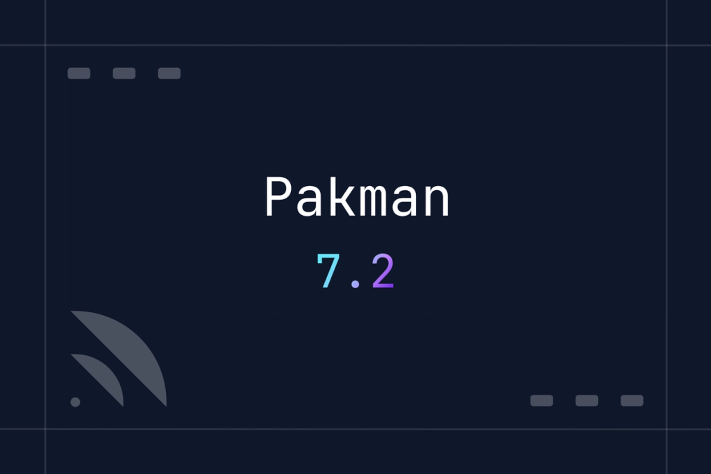 PAKman 7.2 release notes