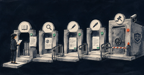 A practical permission model for legal AI agents, separating access to information from the authority to change a matter or act outside the firm.