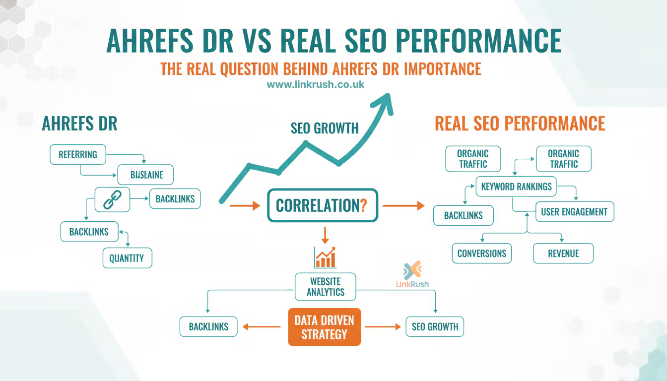 Ahrefs DR vs Real SEO Performance