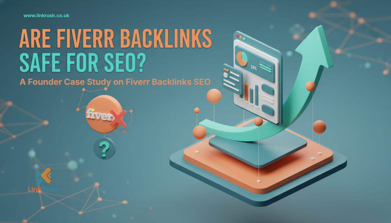 Are Fiverr Backlinks Safe for SEO - Case Study