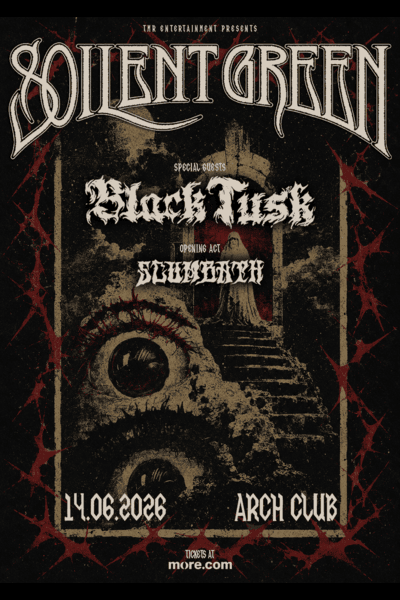 SOILENT GREEN (US) & BLACK TUSK (US) LIVE IN ATHENS