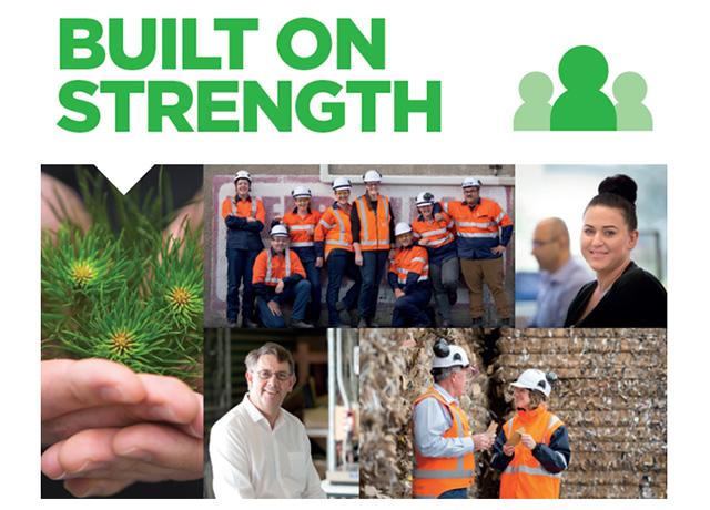 Built on strength poster
