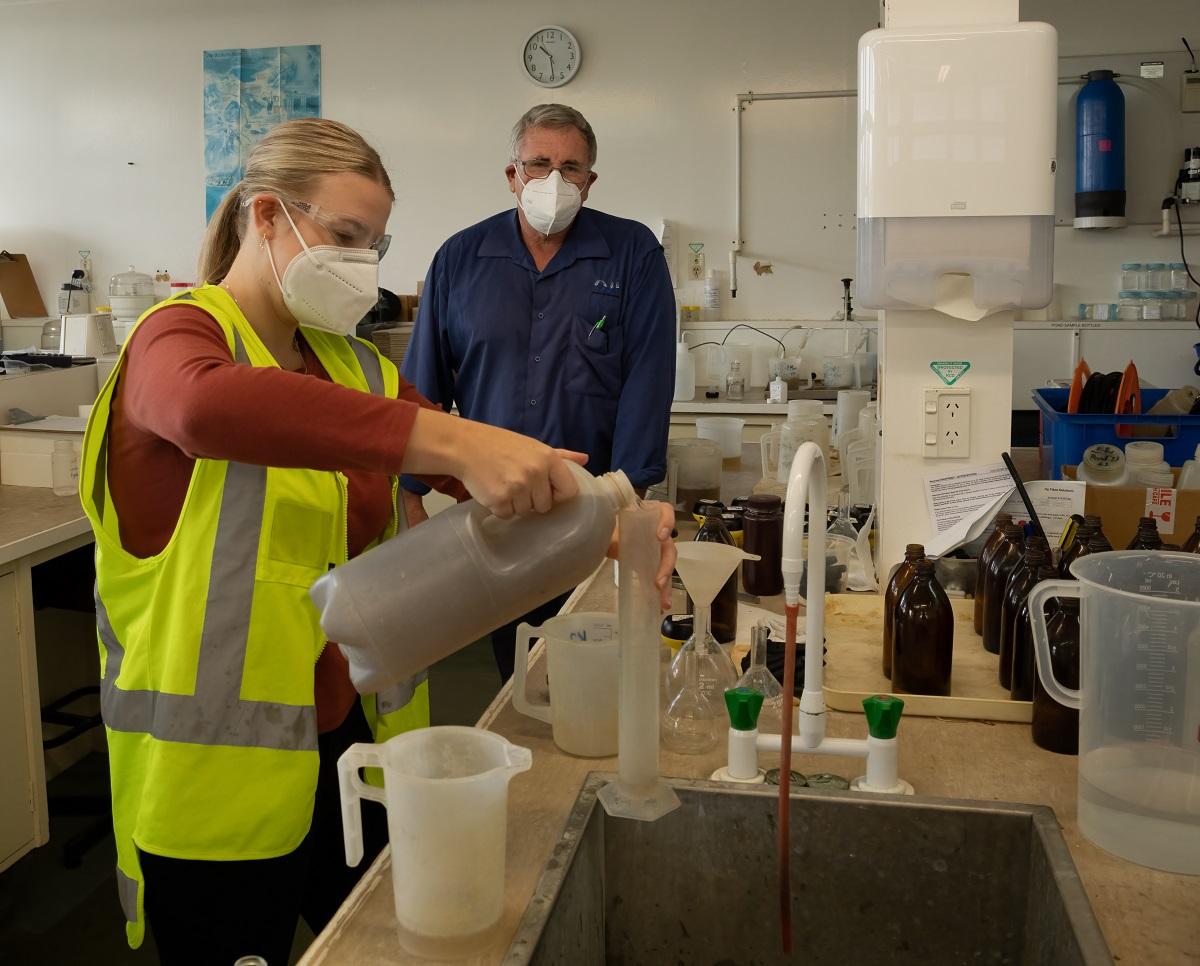 Water testing lab