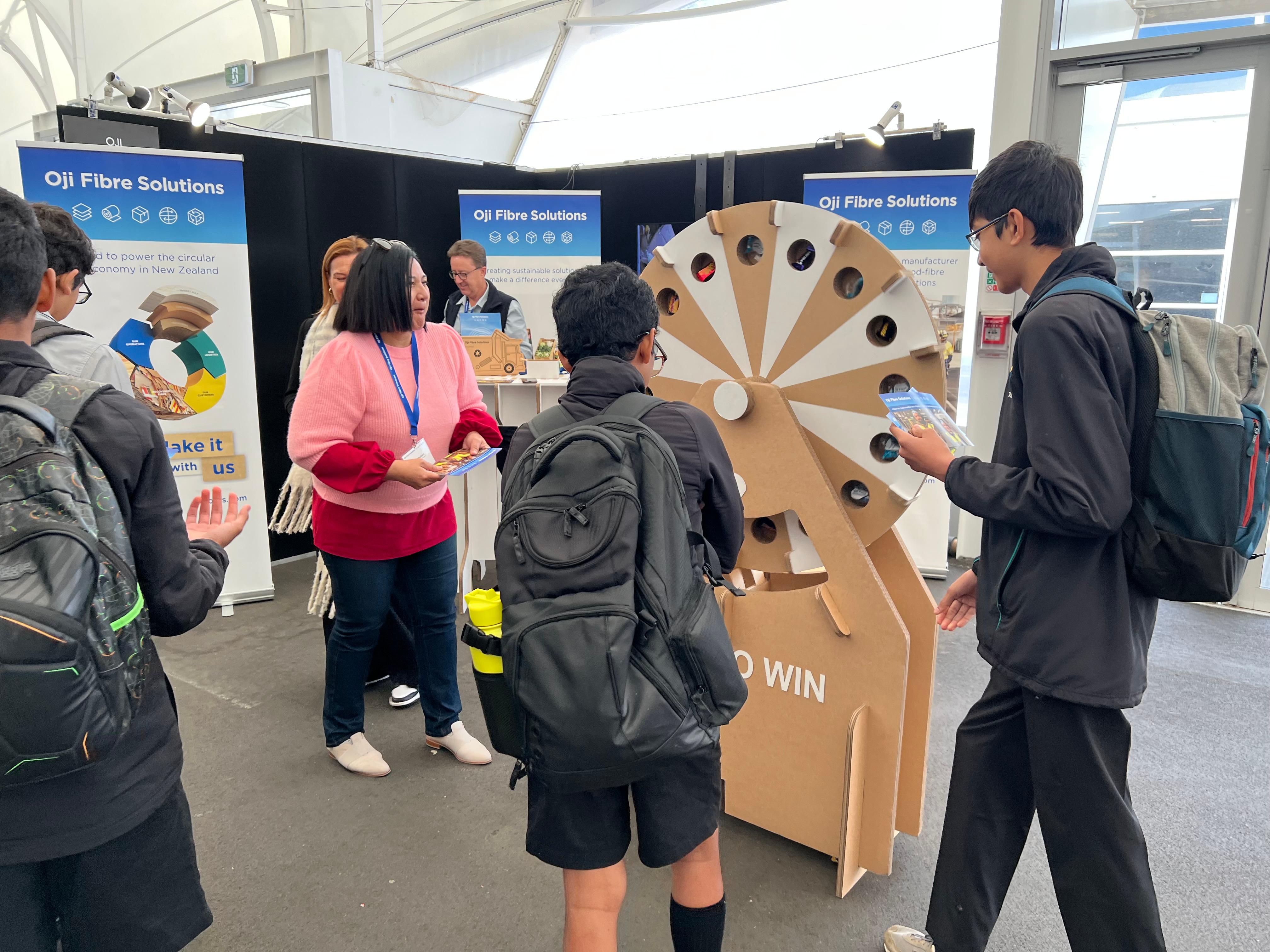 People Playing Spin the Wheel Game
