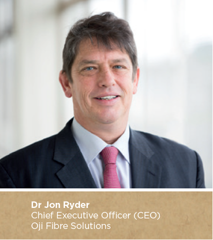 Dr Jon Ryder, Chief Executive Officer (CEO), Oji Fibre Solutions