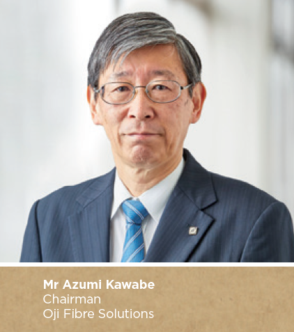 Mr Azumi Kawabe, Chairman, Oji Fibre Solutions