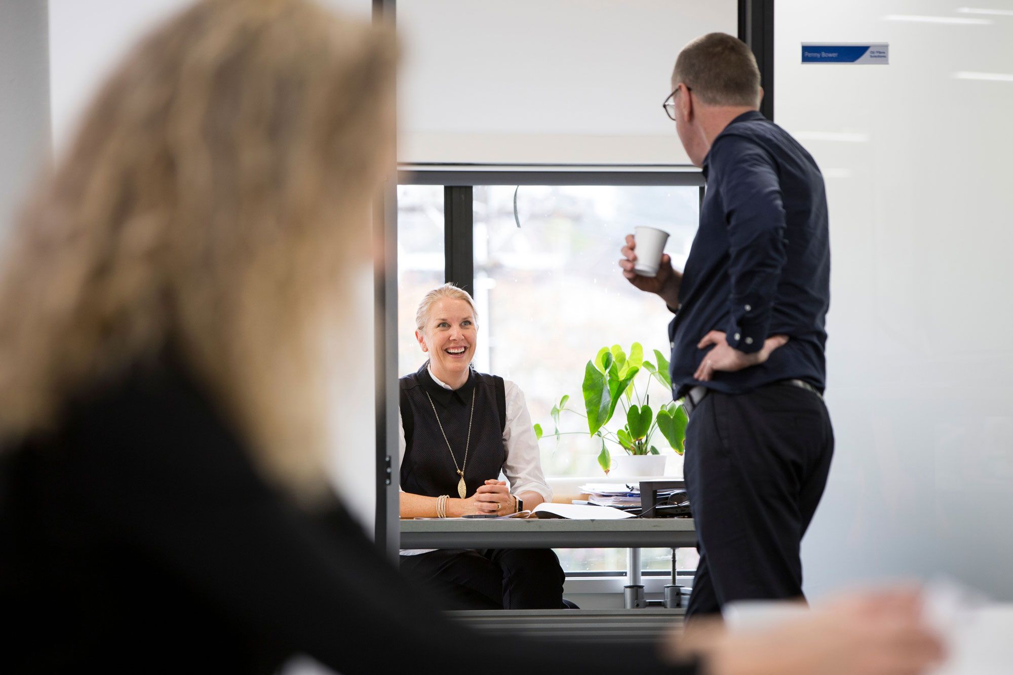 OjiFS people working together