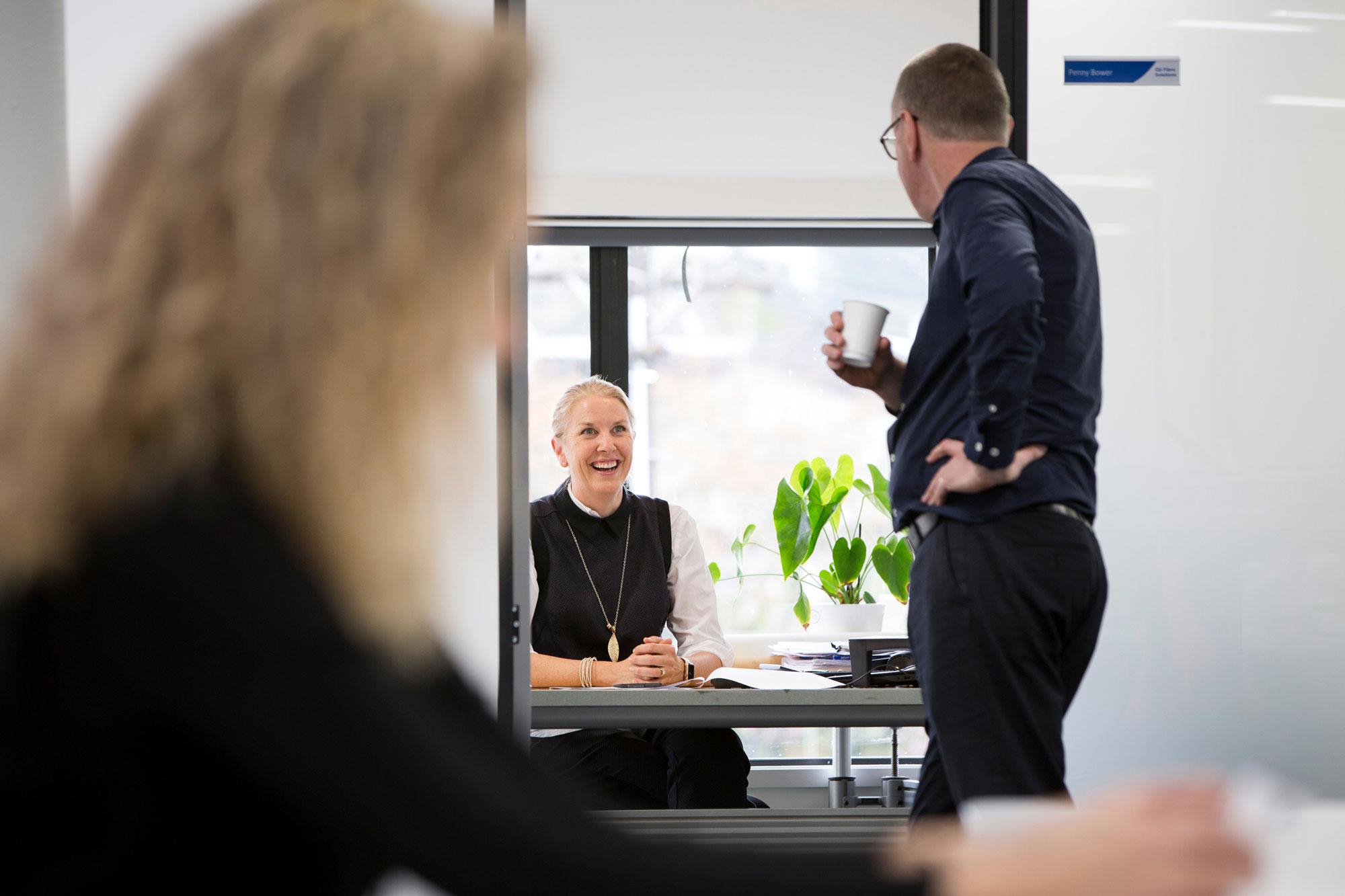 OjiFS people working together